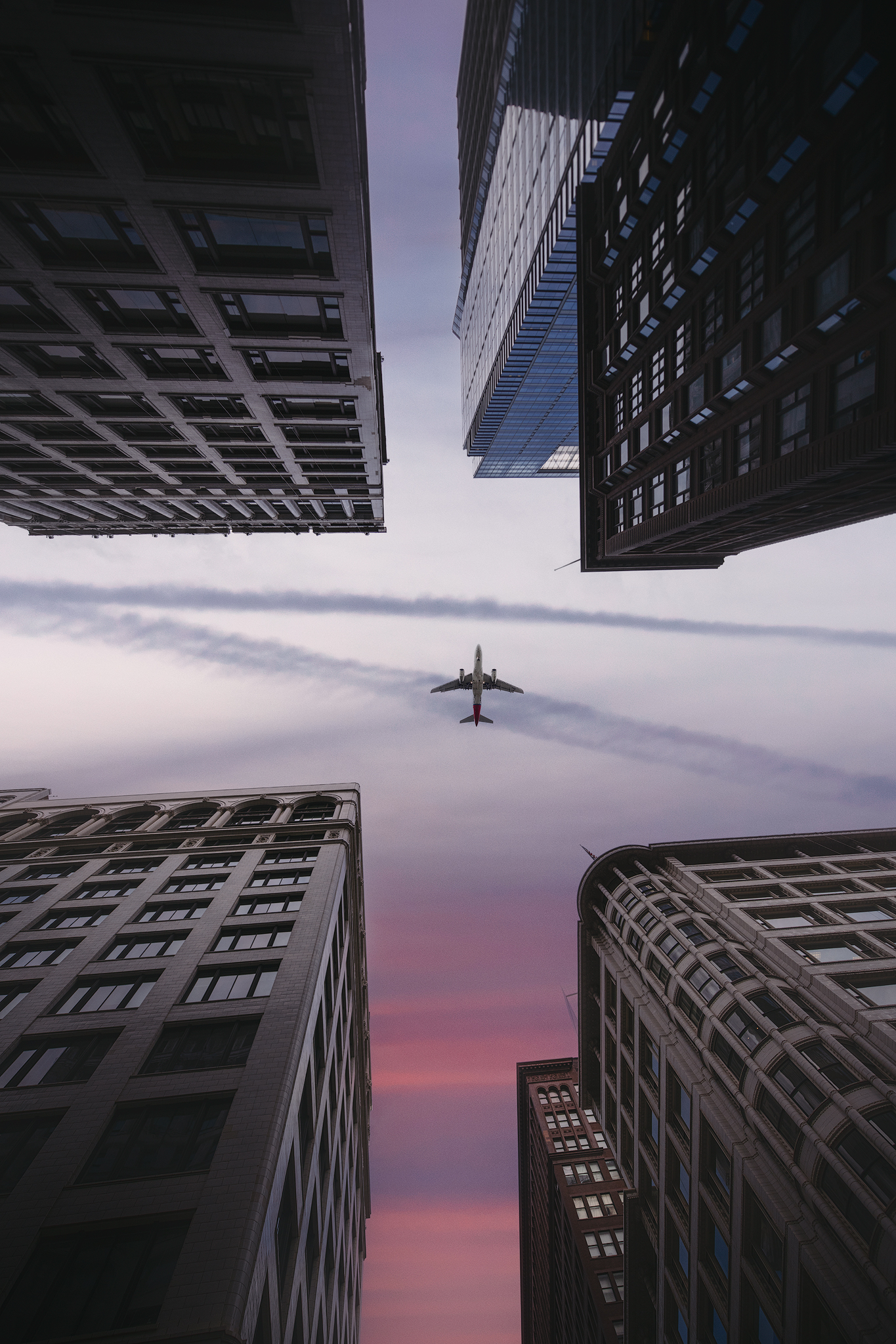 Chicago, Airplane, Look Up, Daut Remo