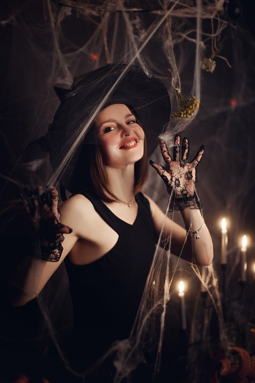 хэллоуин, halloween, портрет, portrait, осень, autumn, female portrait, женский портрет, фотосессия, photoshoot, портрет, студийный портрет, студийная фотосессия, ведьмочка, магия, ведьма, Ману Фалько