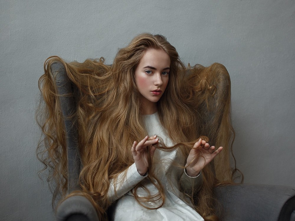 Girl, Hair, People, Portrait, Казанцев Алексей