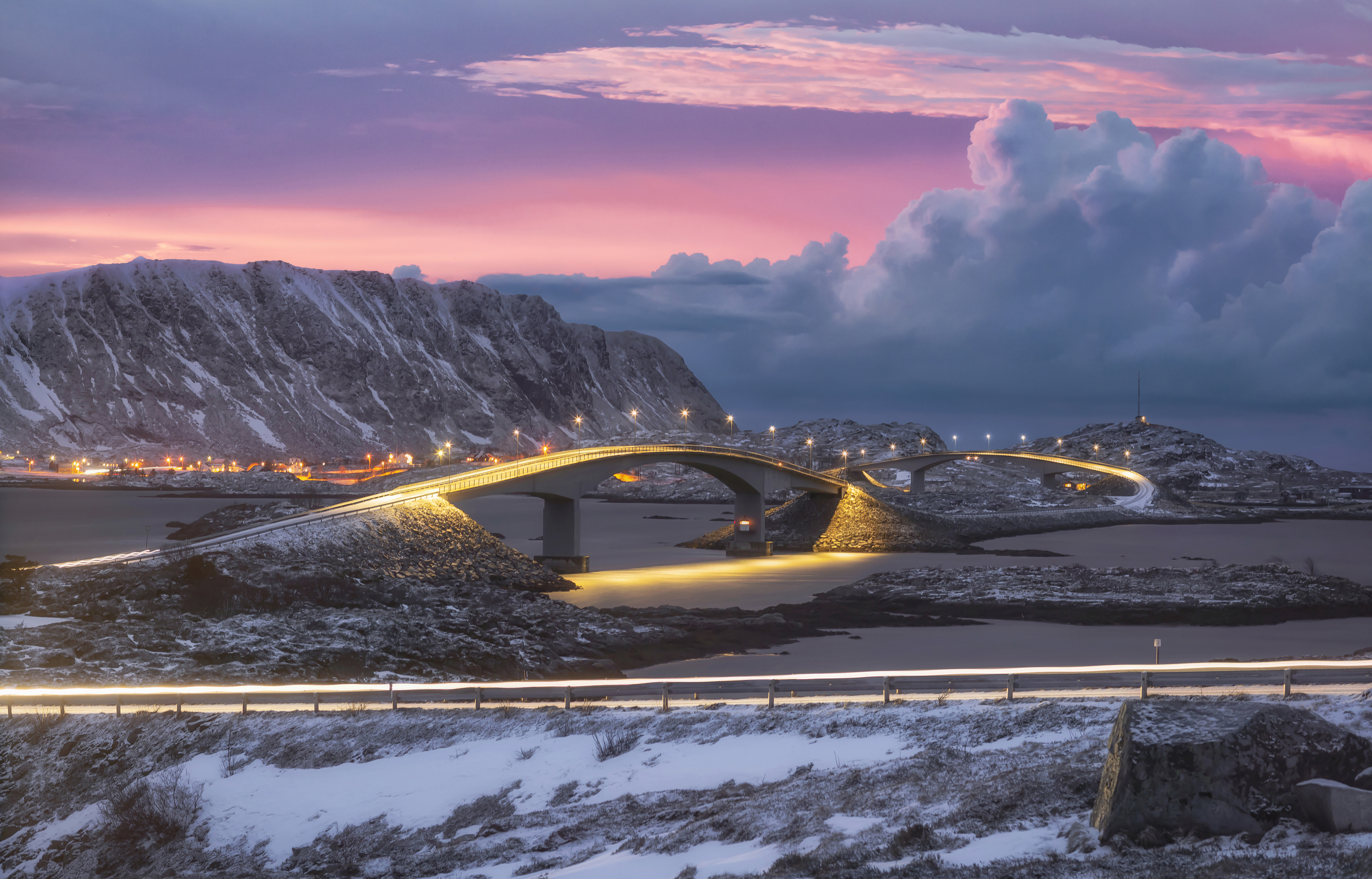 fredvang bridges, lofoten islands, лофотены, Andrey Chabrov