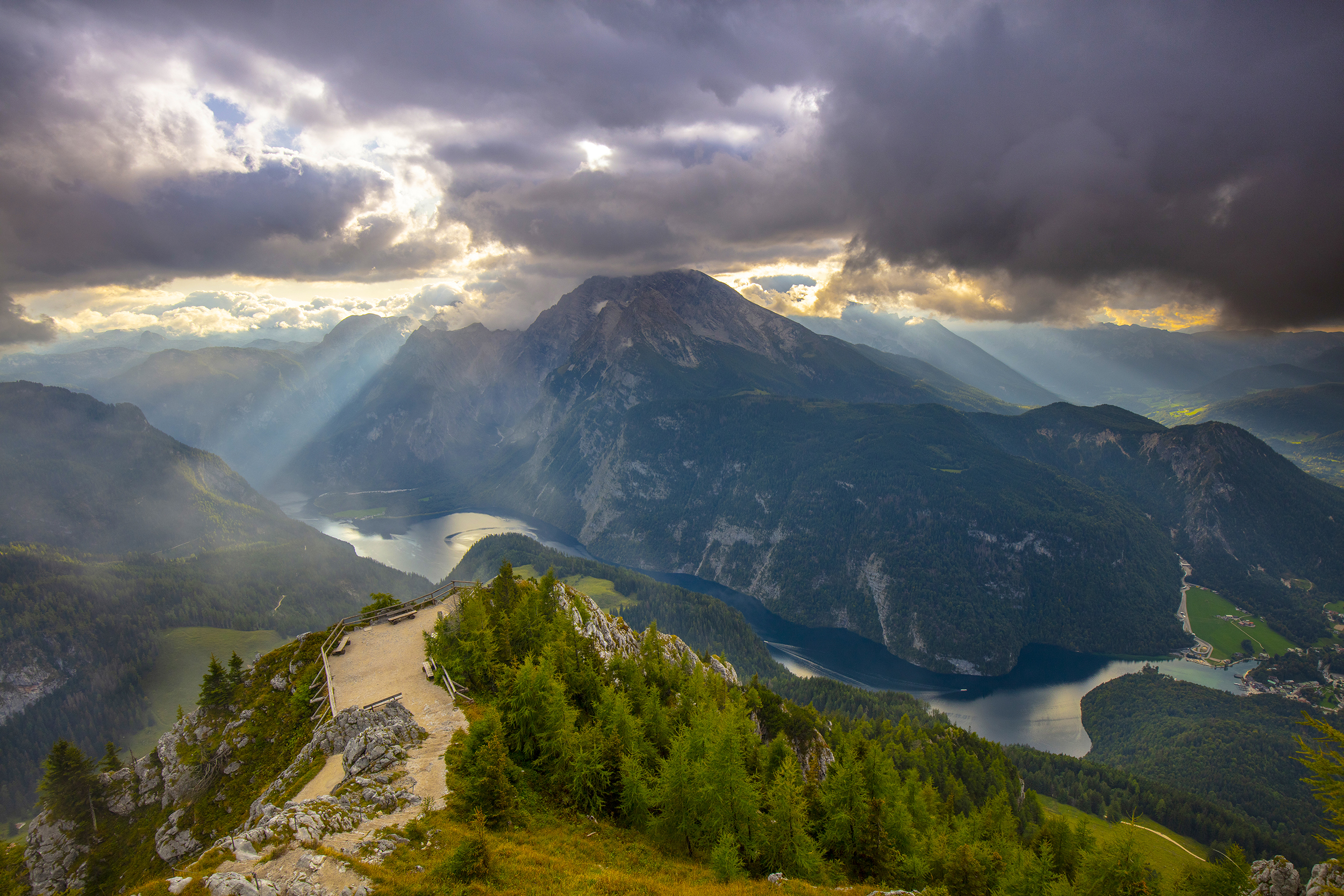 alps, mountains, germany, königssee, nationalpark berchtesgaden, lake,  Gregor