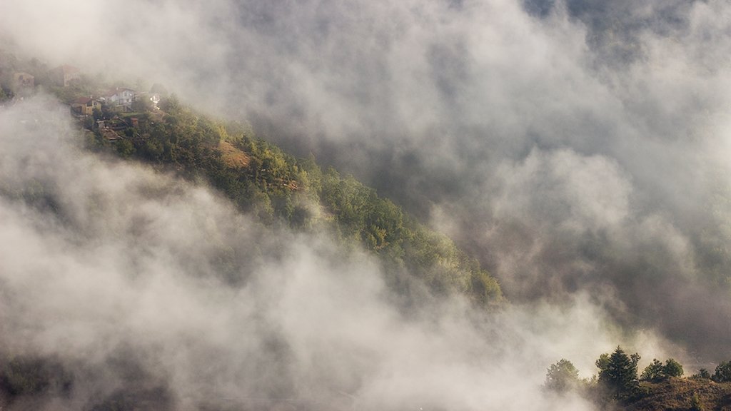 булгария, гора, облака, тумань, Ирина Костова