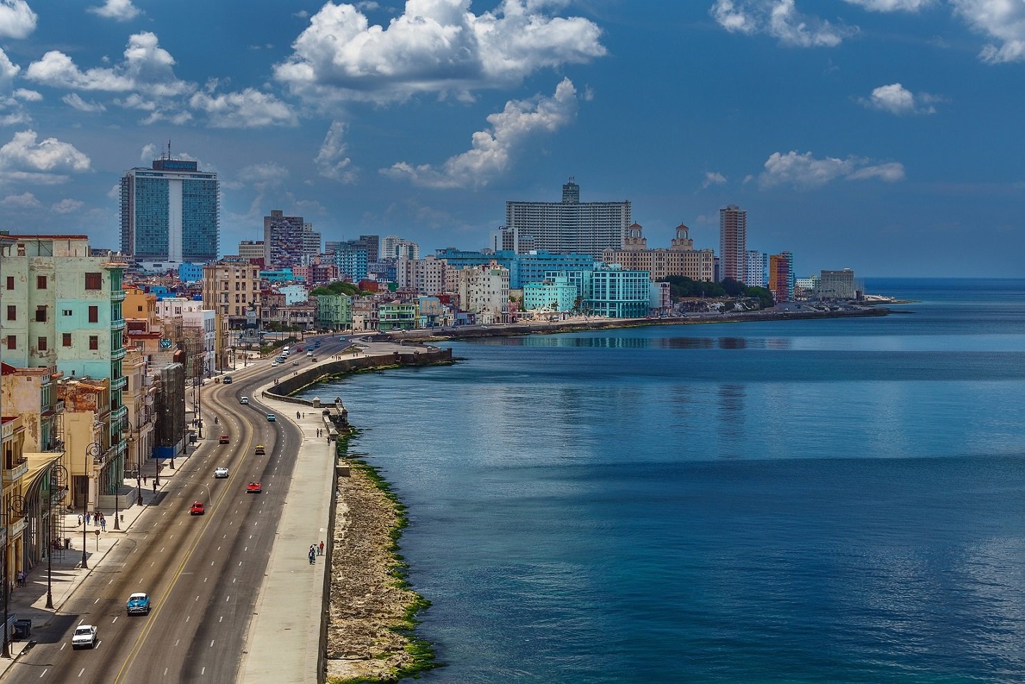 Куба, город, набережная, Гавана, Павел Попов