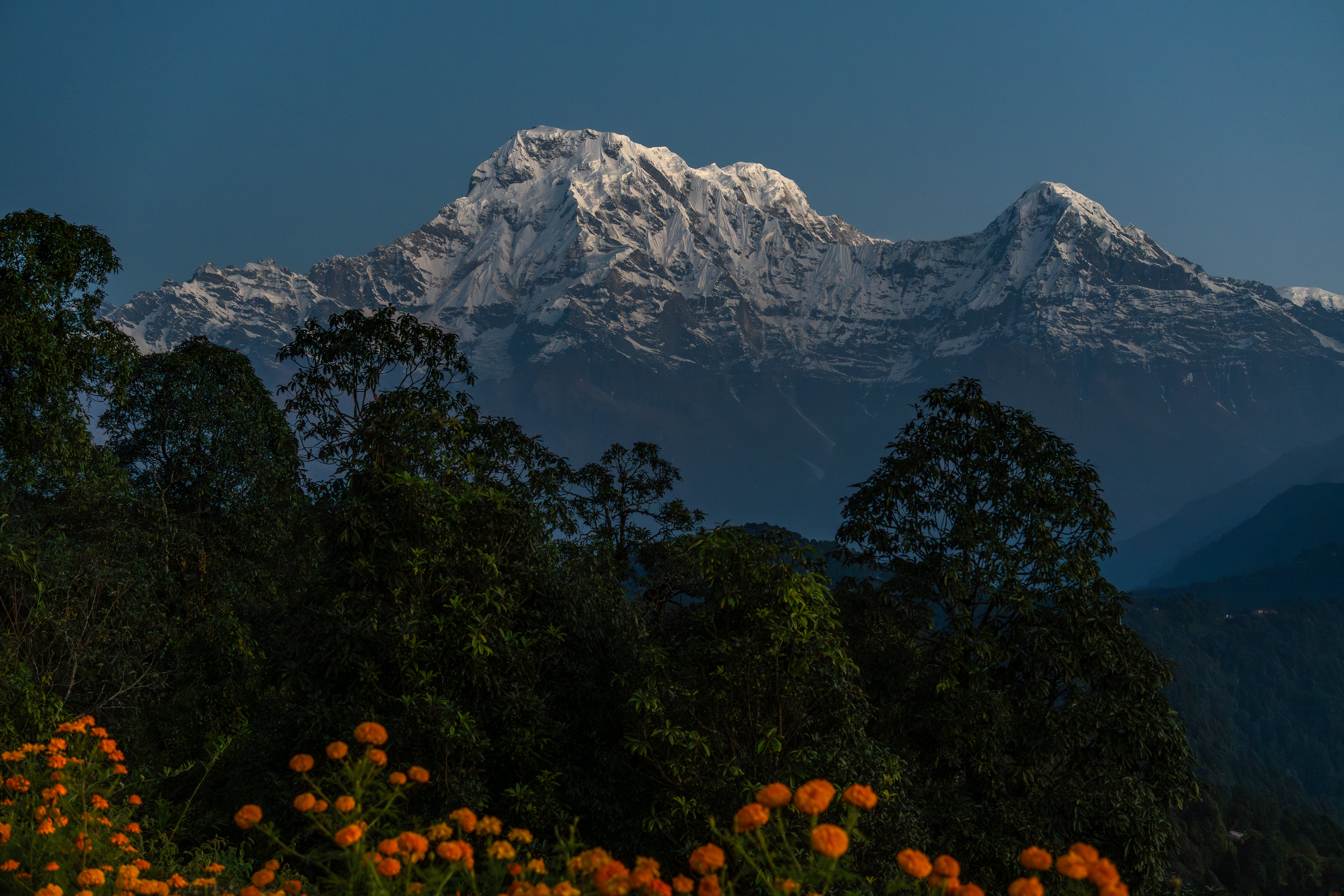 непал, гималаи, восход, рассвет, горы, nepal, himalaya, sunrise, mountains, Баландин Дмитрий
