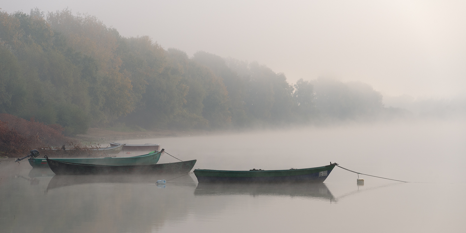 landscape, nature, waterscape, water, fog, foggy, misty, river, Любослав Любомиров