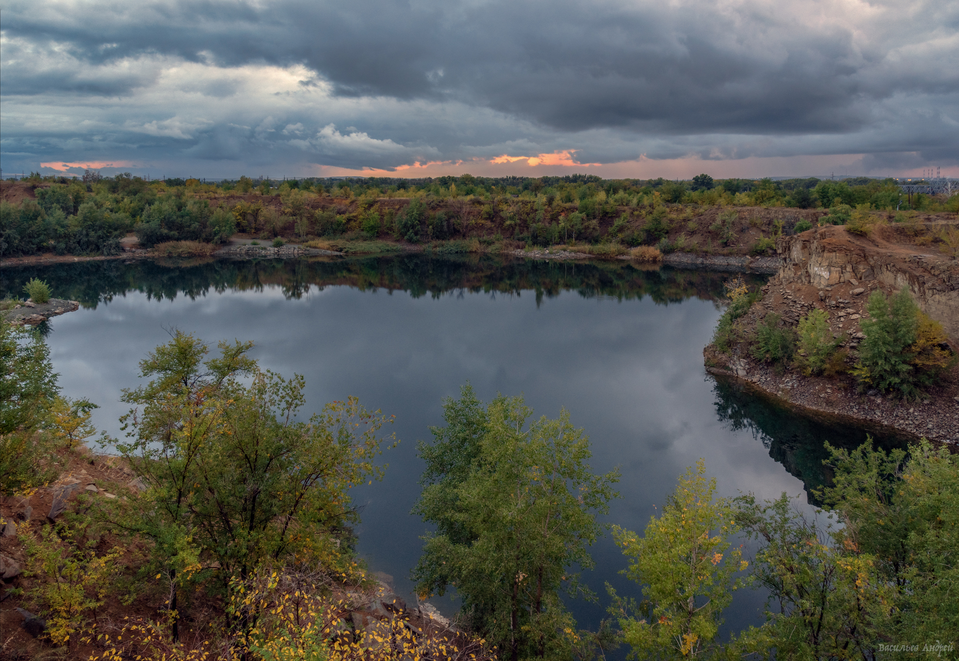 осень, орск, озеро, природа, Vasilyev Andrey