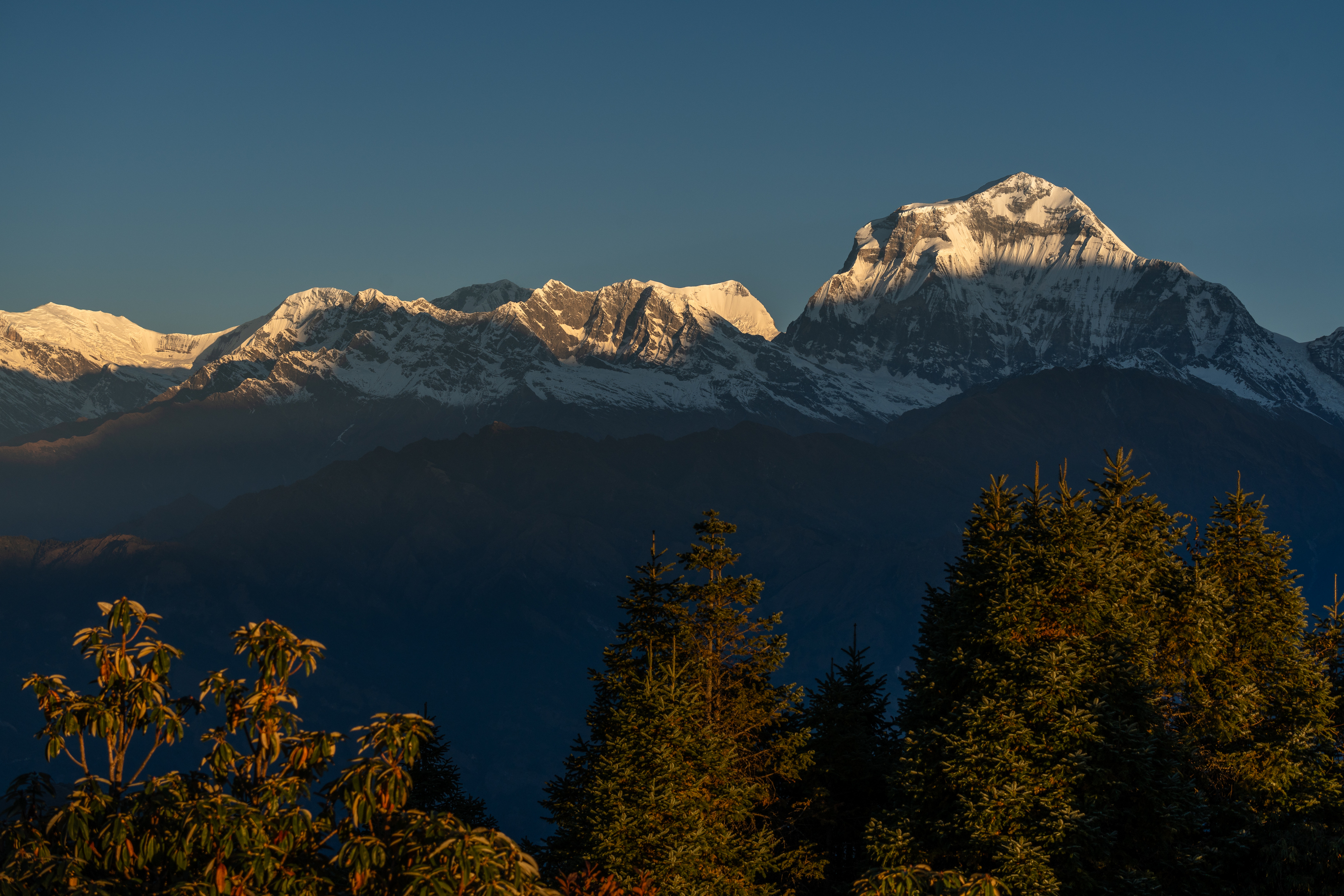 непал, гималаи, восход, горы, дхаулагири, nepal, himalaya, sunrise, mountains, dhaulagiri, Баландин Дмитрий