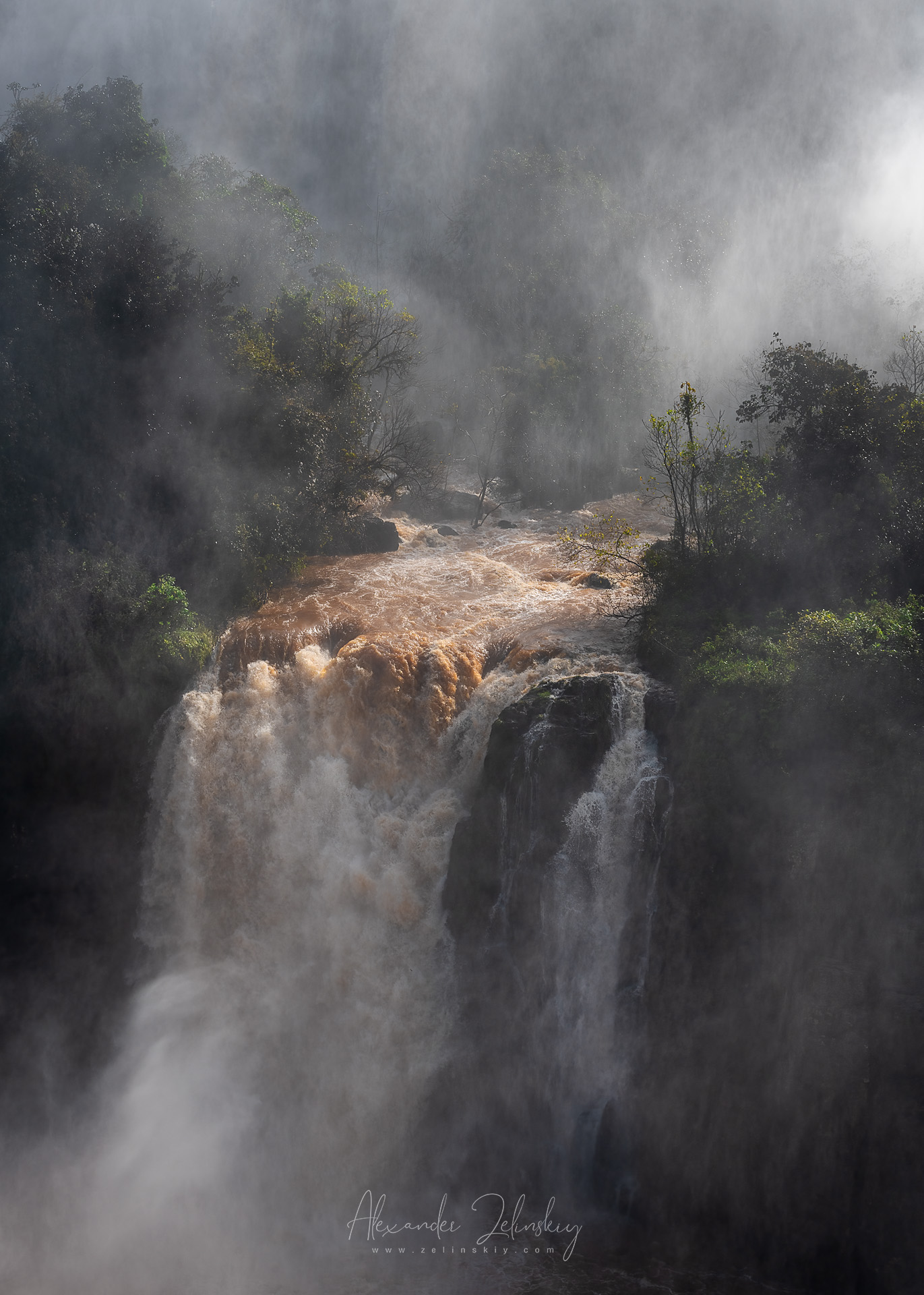 водопады, игуасу, бразилия, Alex Mimo