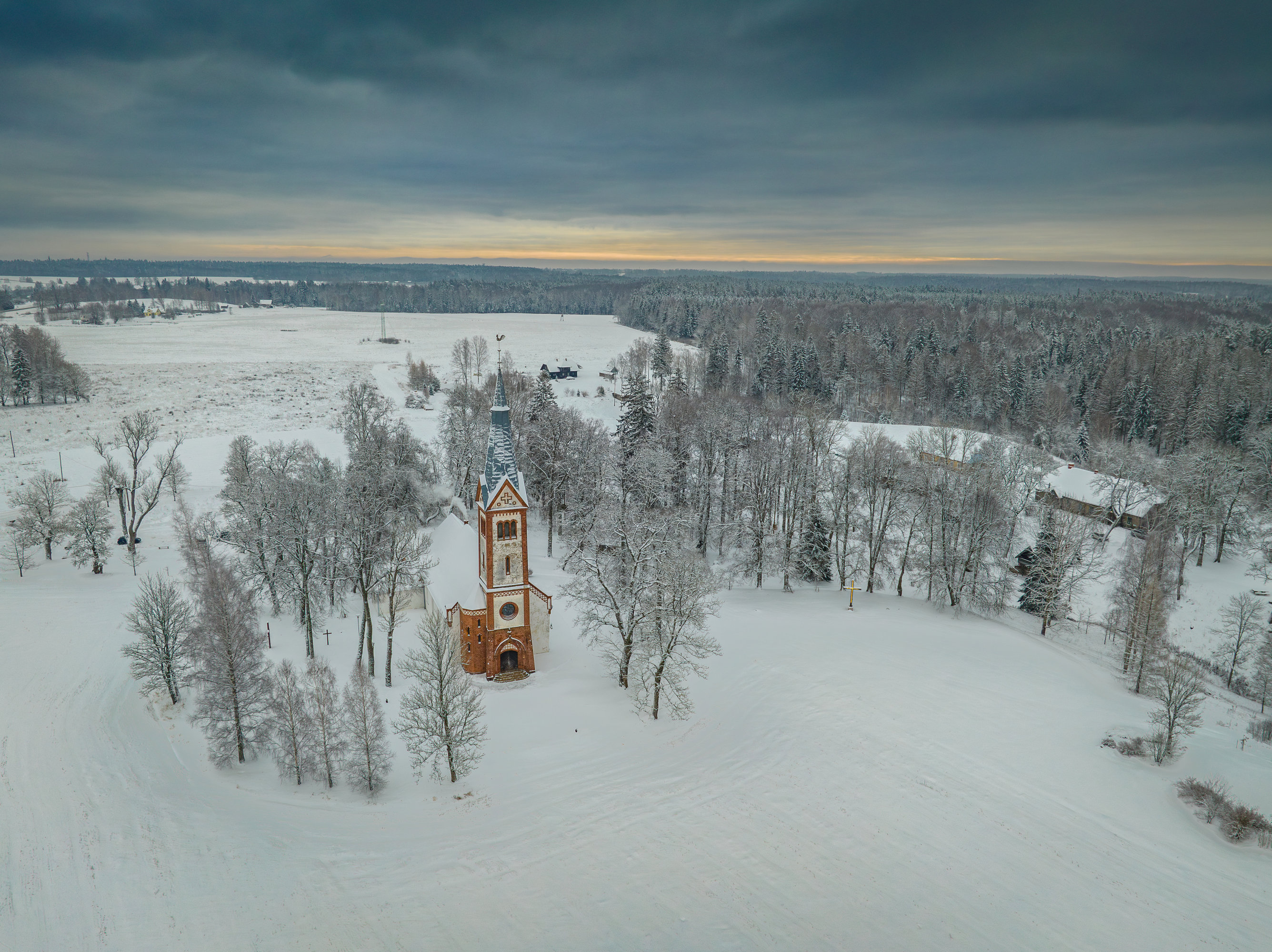 #church #winter #turaida #snow, Nikolay Gordon