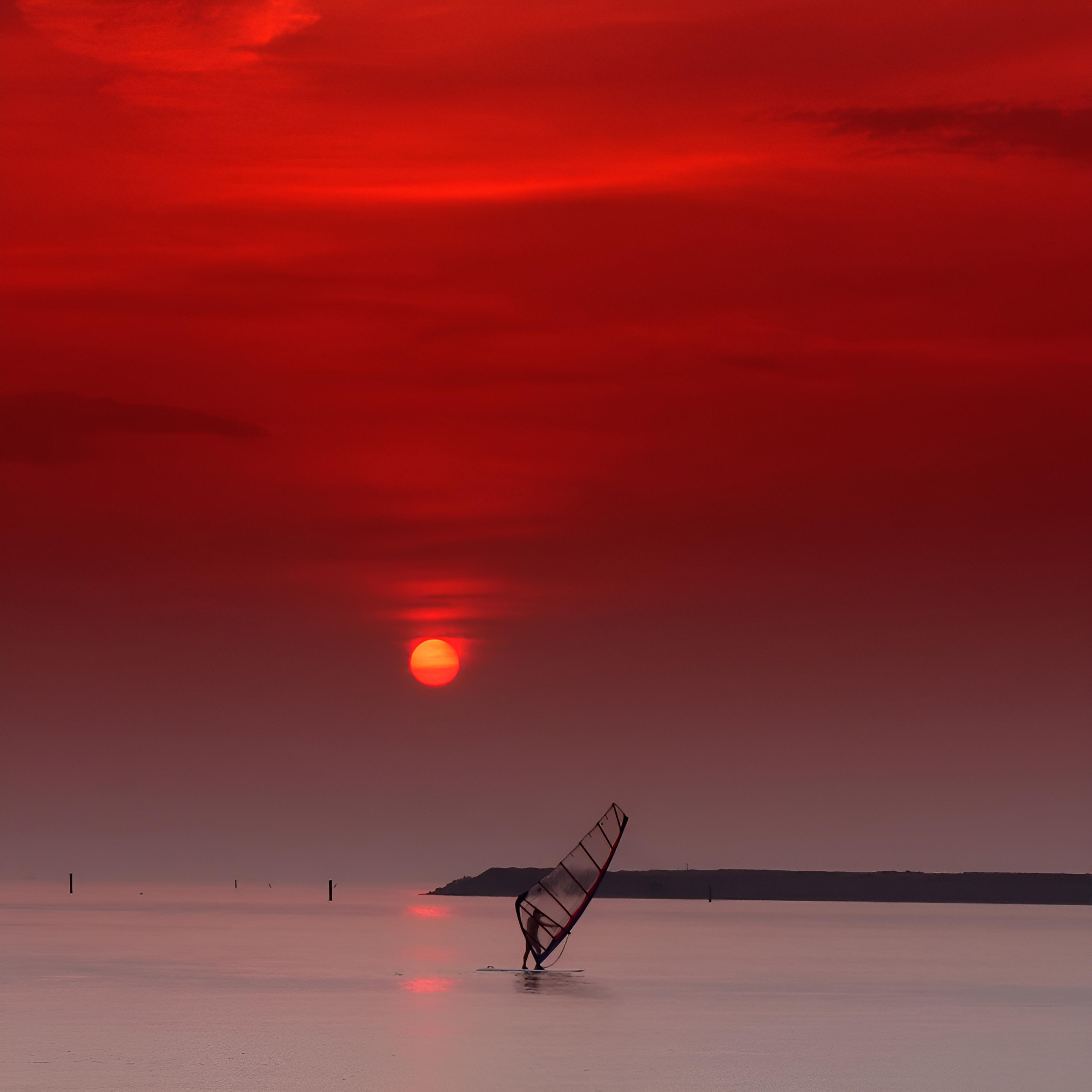 sunset закат парус sail red sun красный , Aljona Dyachenko