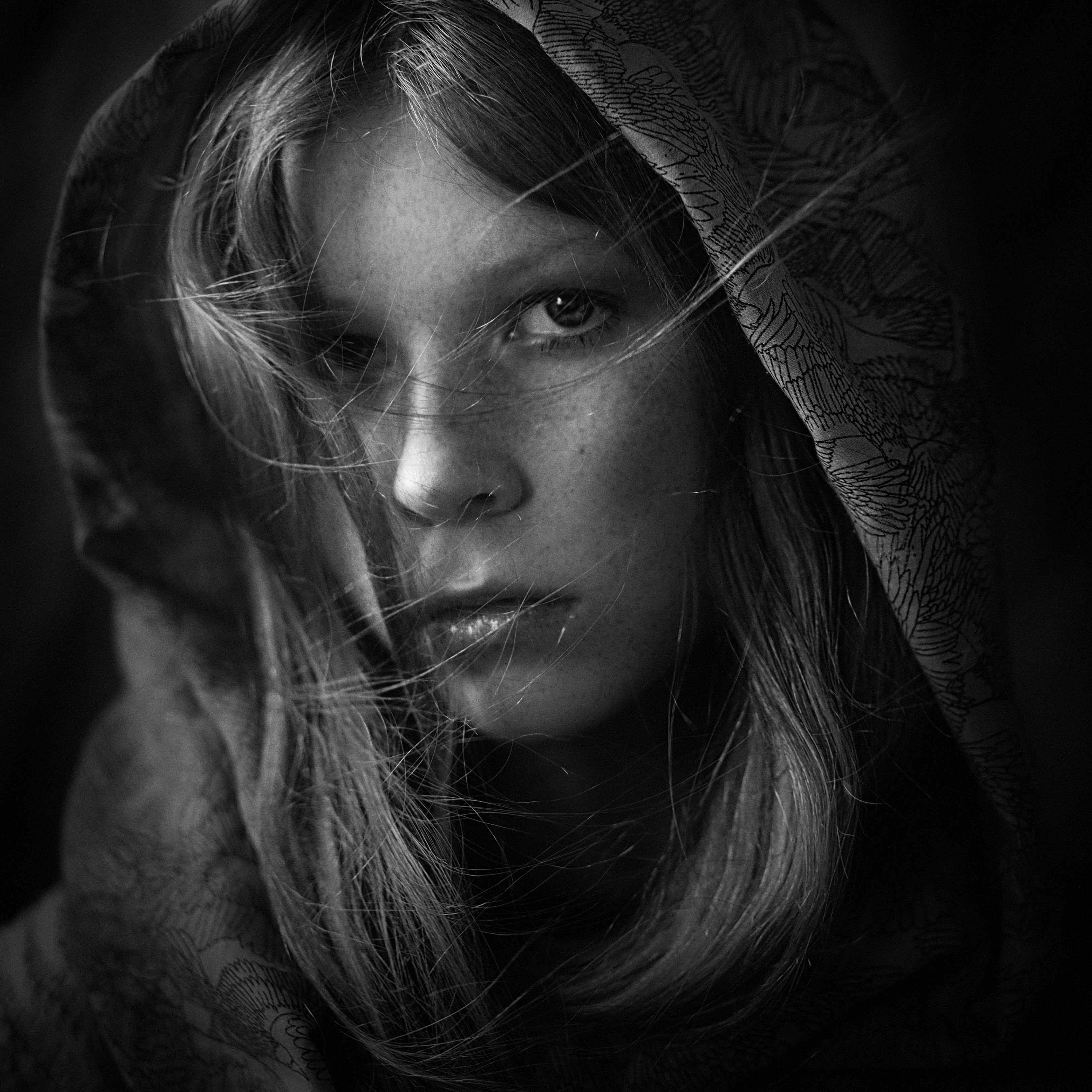черно- белое, детский портрет, жанровый портрет, постановочное фото, Татьяна Максакова