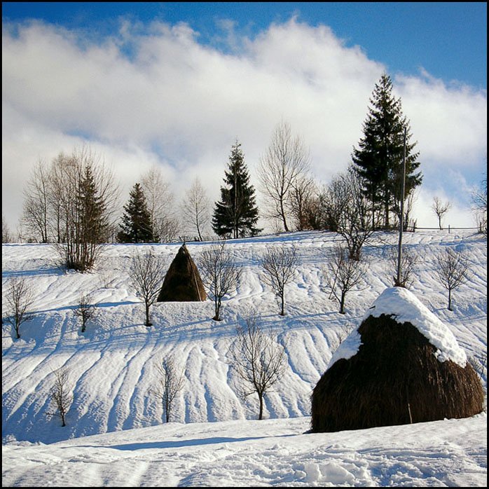 Карпаты, зима, Berkanka