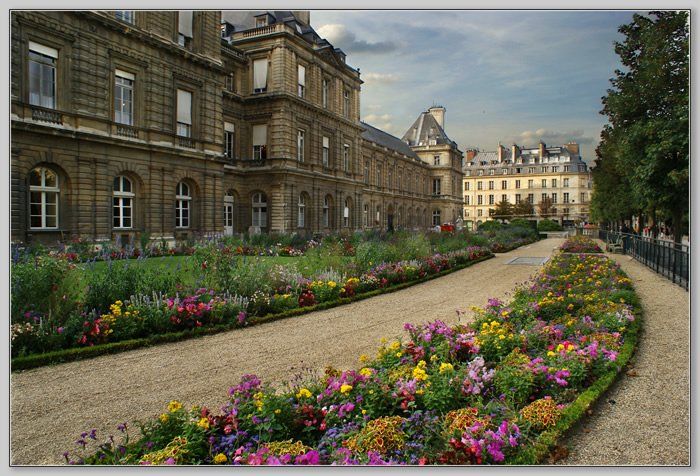 париж, люксембургский сад, troofel