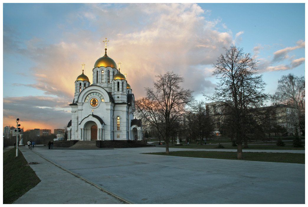 самара, самарская плашадь,  храм георгия победоносца, artboogie