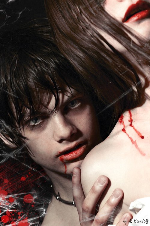 жажда крови вампир жертва, A.Krasnoff