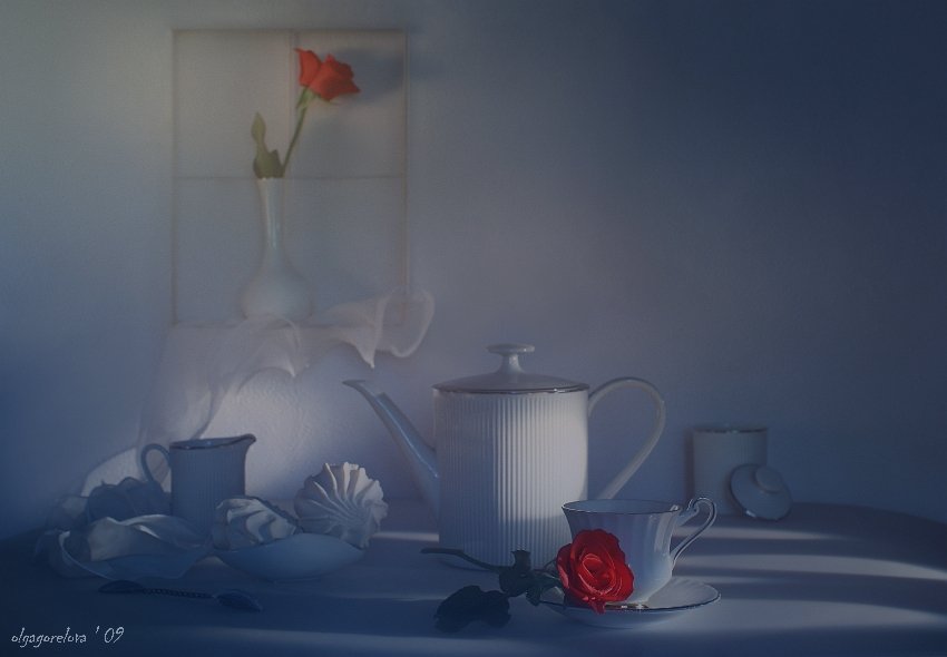 фото, розы, красная, натюрморт, Ольга Горелова