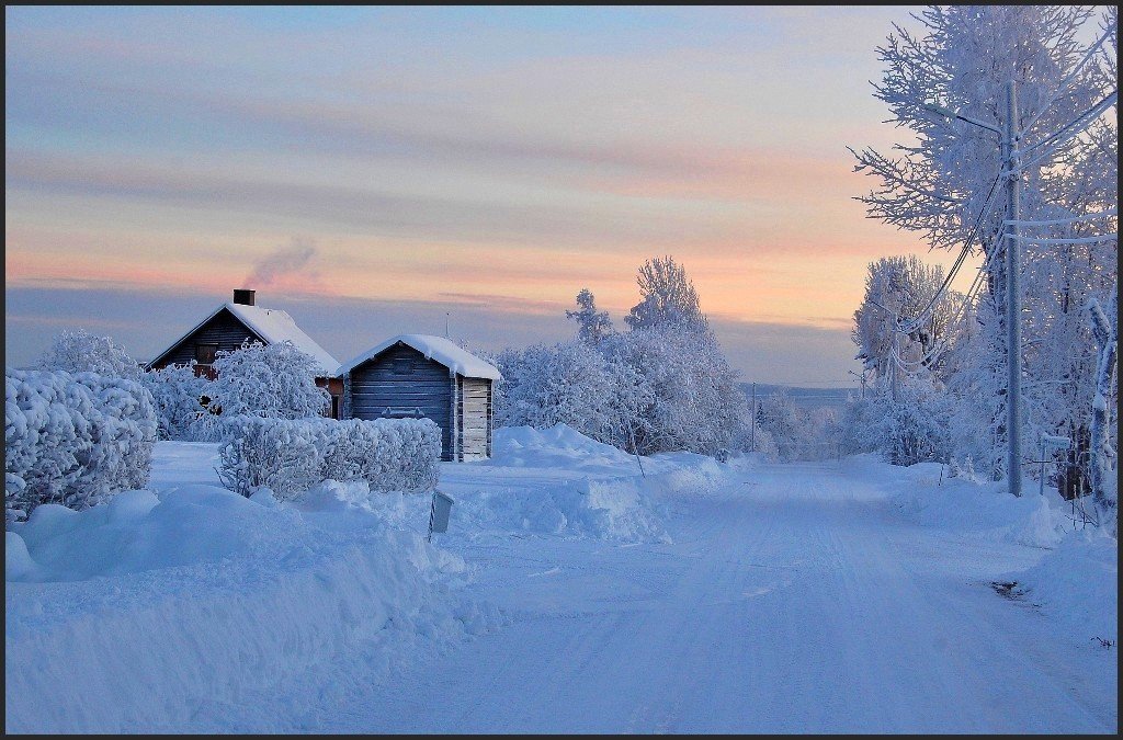 швеция,скандинавия,зима,пейзаж,лапландия,заполярье,природа, Елена