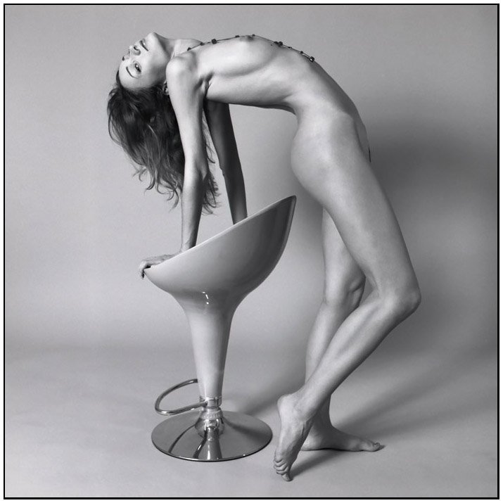 ню,   nu,   nude,   6x6,   2.25x2.25,   medium,   m-format,   b & w,   black & white,, Vladimir Vork