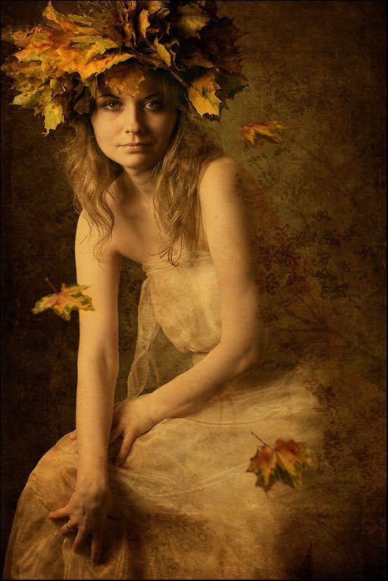 портрет,осень,настроение, Ольга Енаева