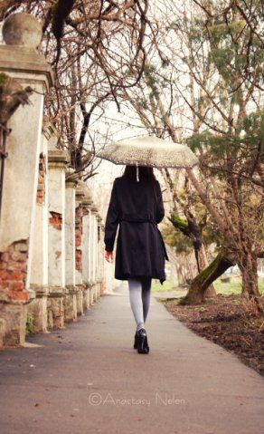 зонт,девушка,непогода,каблуки, na2xa