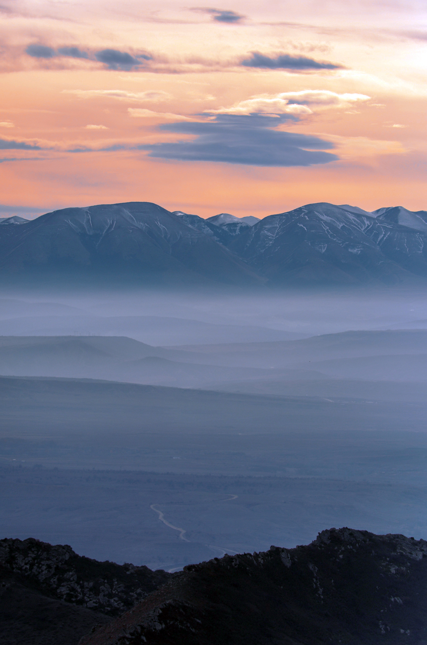 горы,закат,после заката,буйнакский район,дагестан,пейзаж,горный пейзаж,, Magov Marat