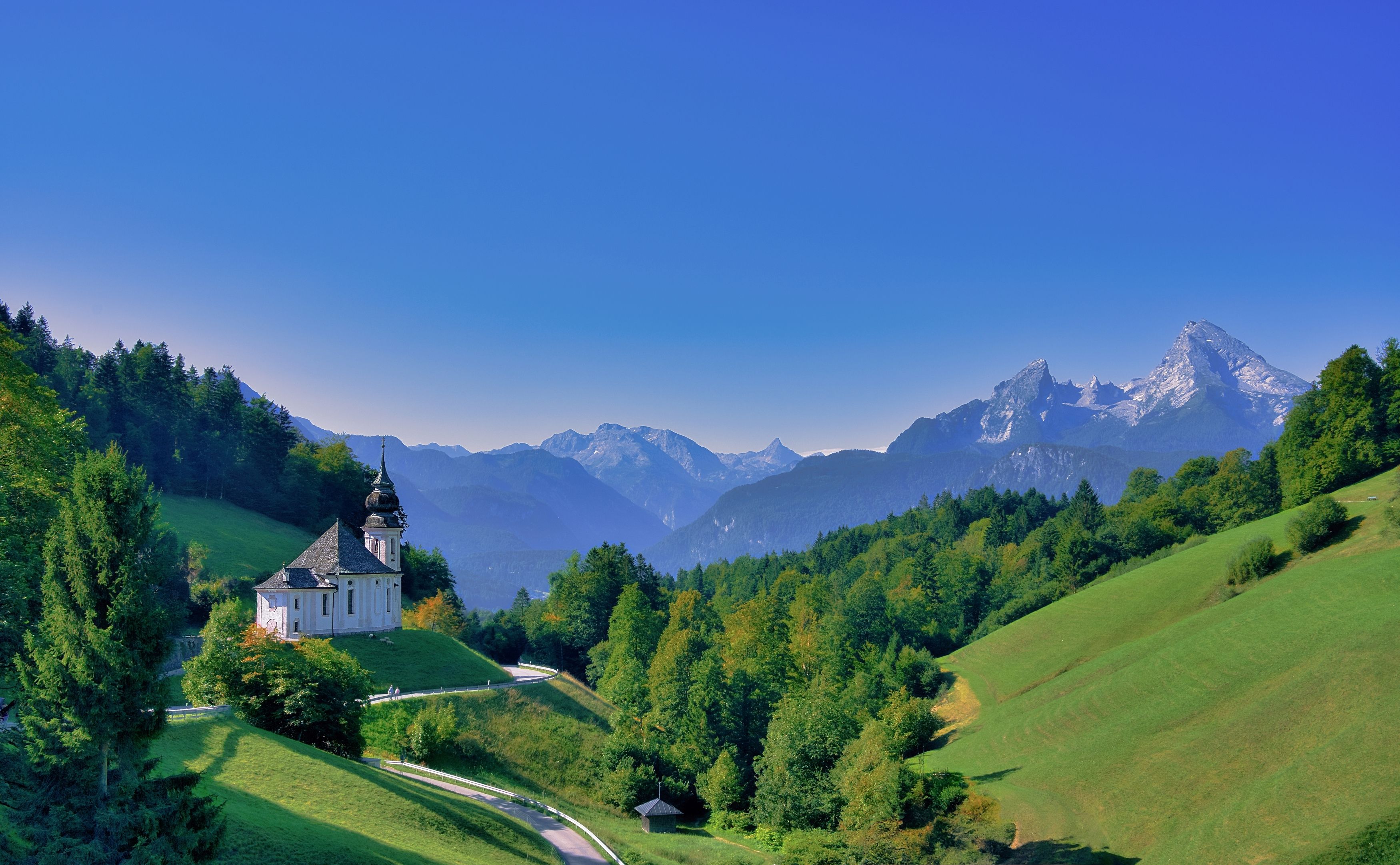 ramsau,hintersee,рамзау,альпы,ватцман,watzman,горы, бавария,мария герн,  VIktor