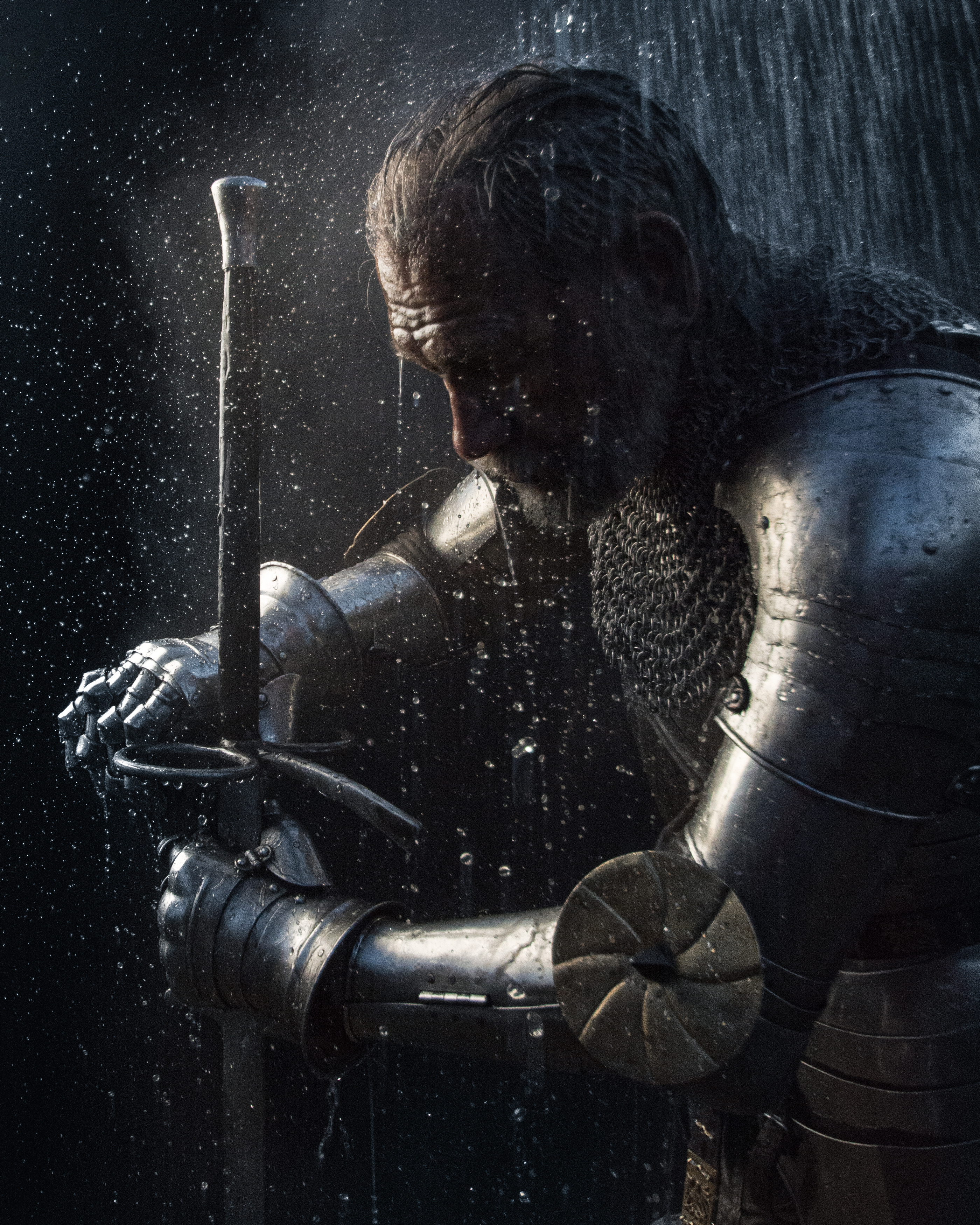 Рыцарь, мужчина, дождь, Никитин Александр