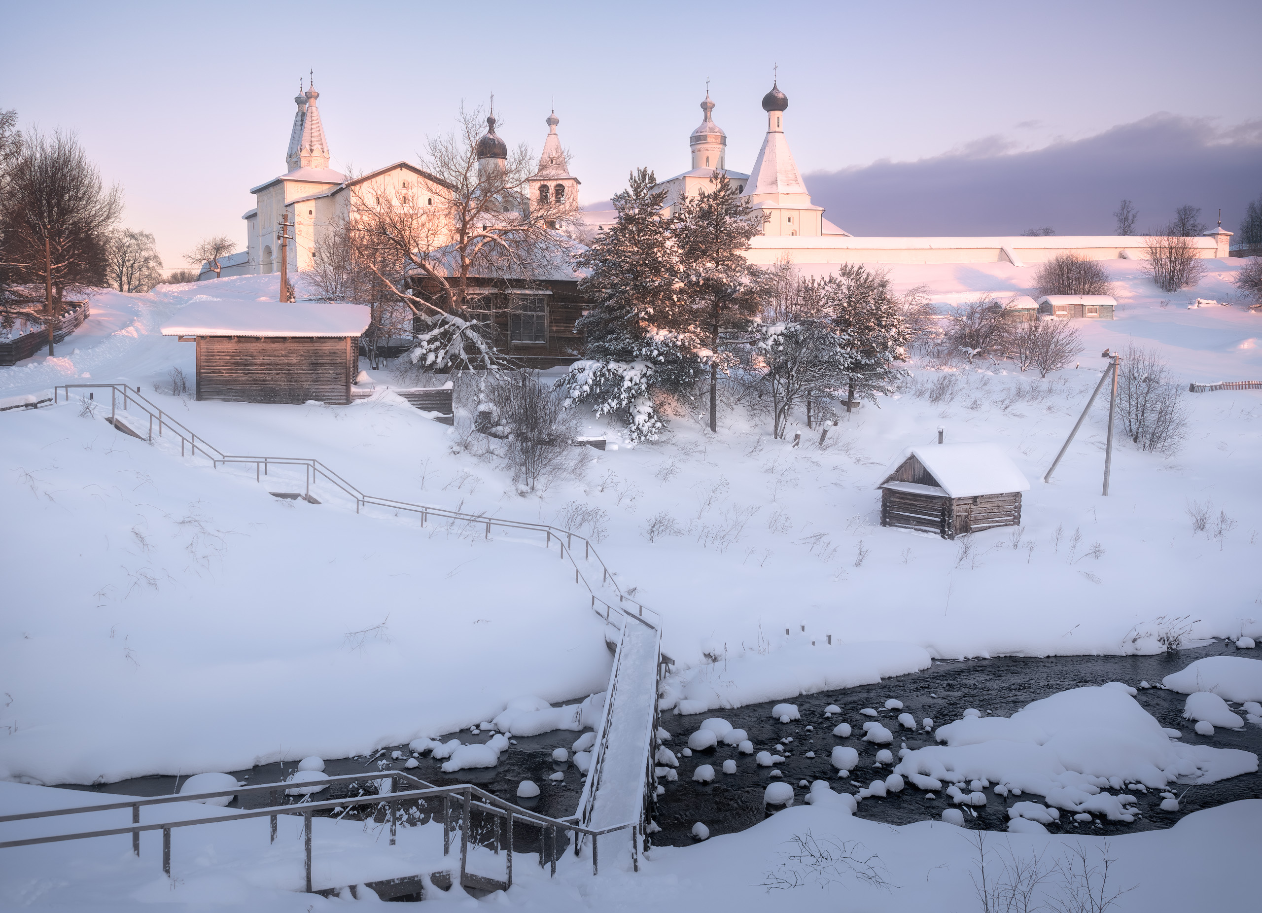 россия,зима,снег,вологодская область,монастырь,деревня,мороз,  Алексей