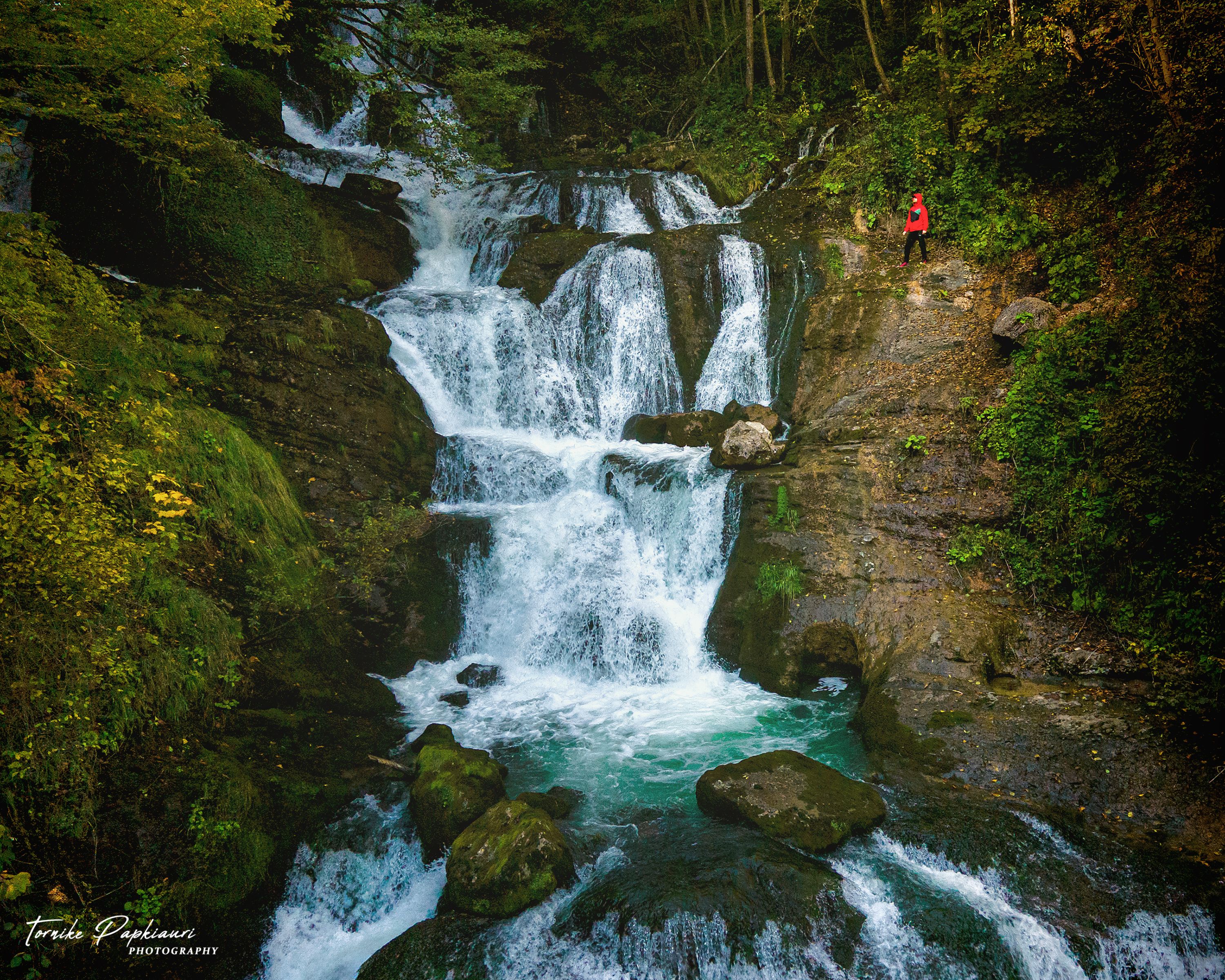 landscape, georgia, waterfall, PAPKIAURI TORNIKE