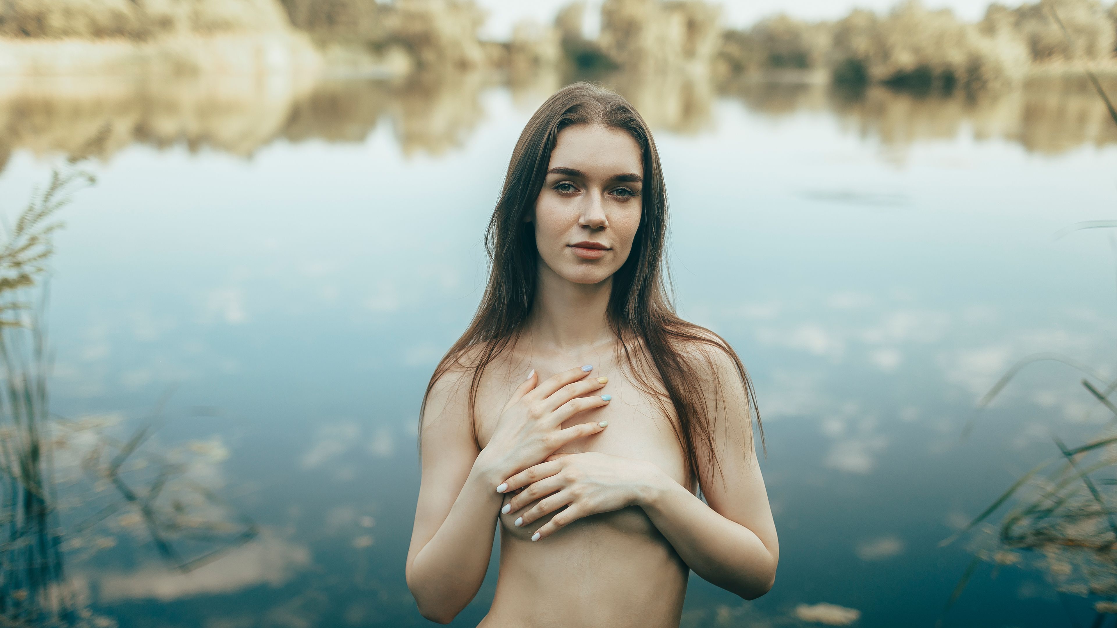 ню, портрет, topless, girl, portrait, девушка, Roosso alex