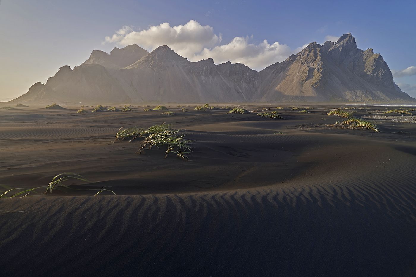 sunset,mountains,iceland,sand,vestrahorn,beach, Rafal