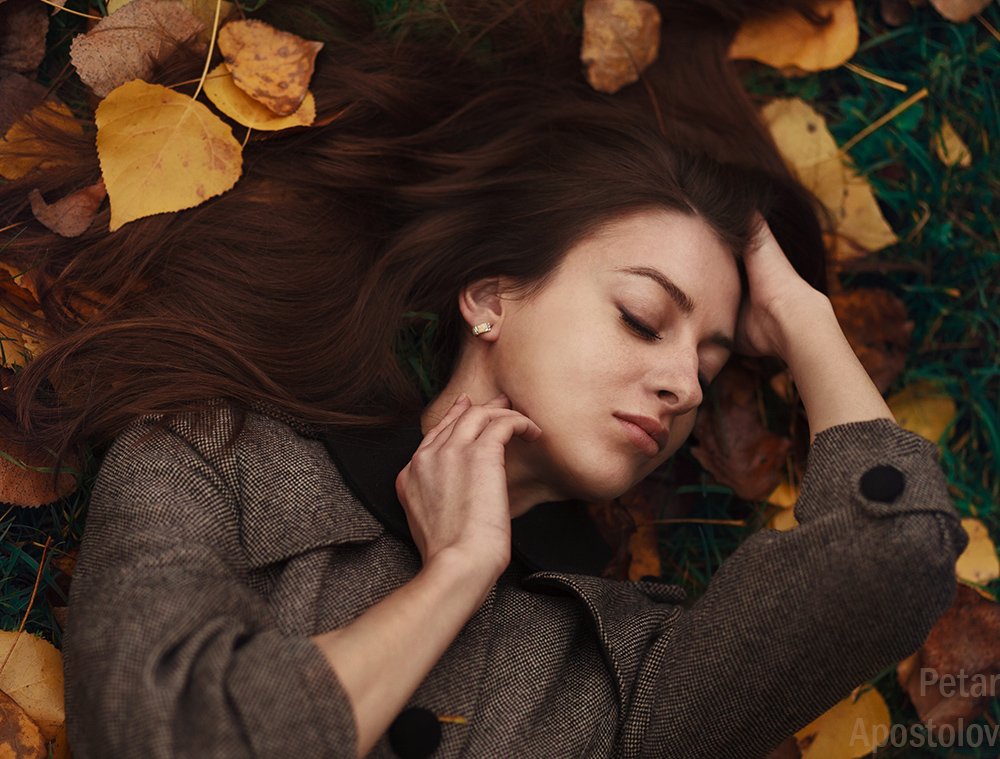autumn есен portrait портрет beauty, Petar Apostolov