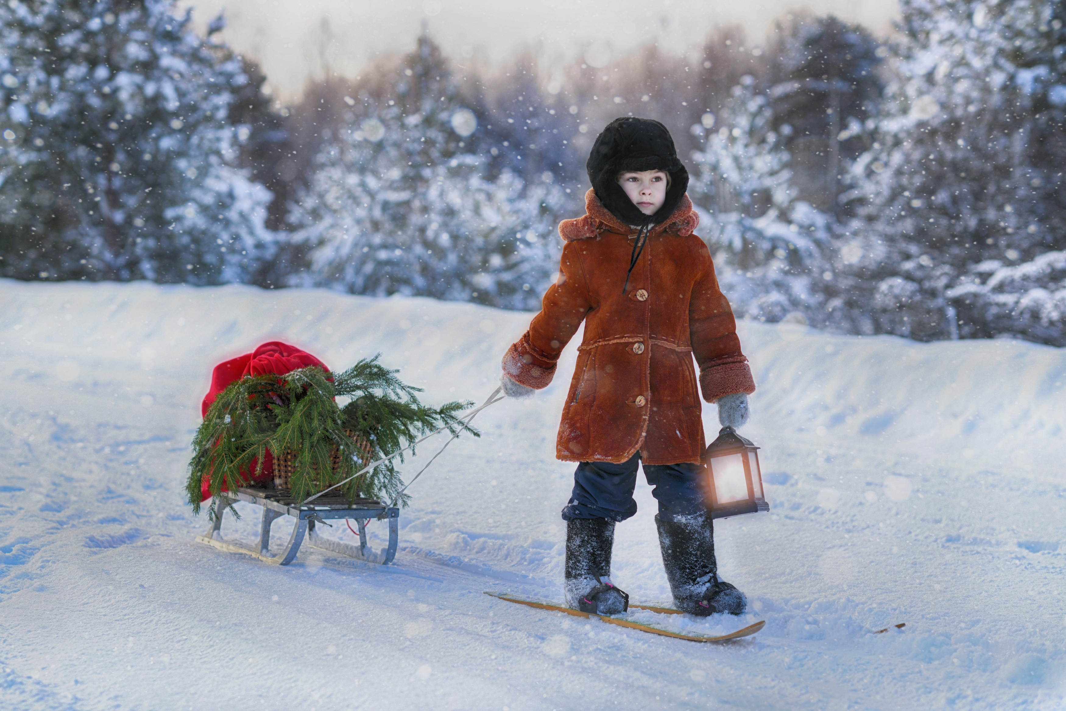 зима, детская фотосессия, зимняя фотосессия, дети зимой, художественные фотографии, зимние фотографии, мальчик на лыжах, Ирина Ефимова