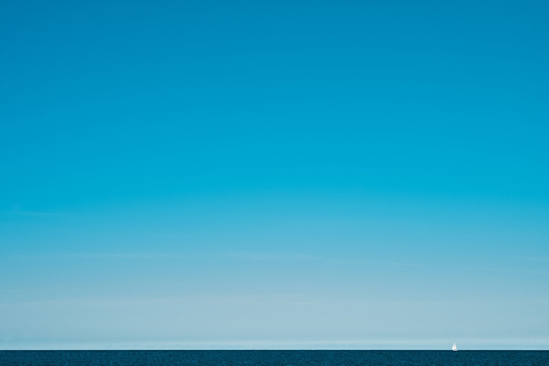 вода, море, озеро, небо, корабль, парусник, Sergey Skopintsev