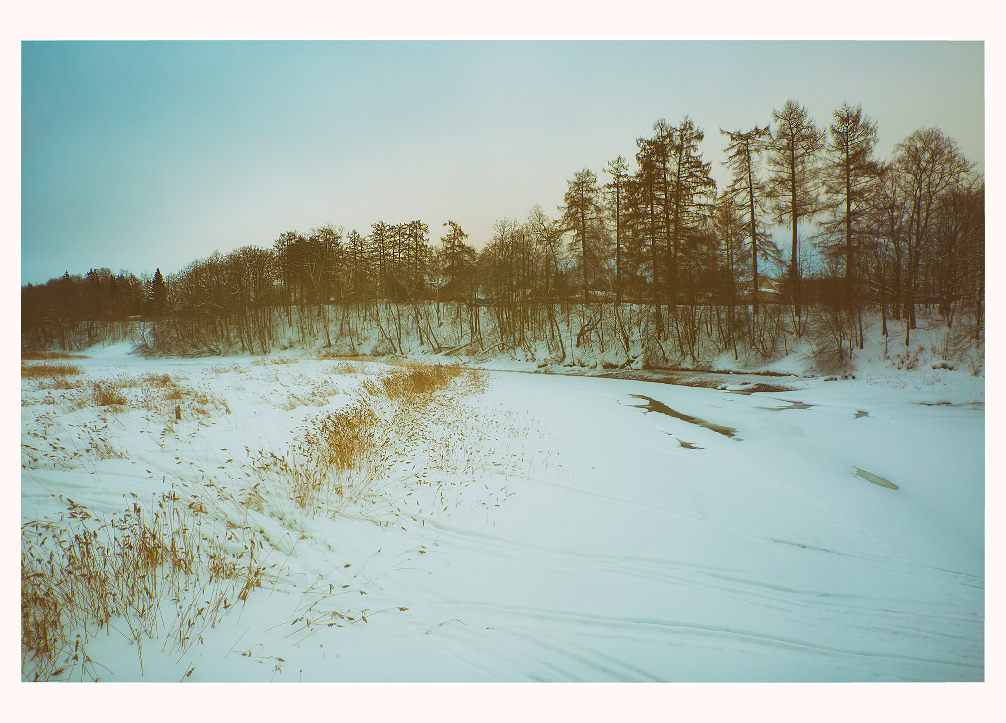зима, пейзаж, Алексей Назаров