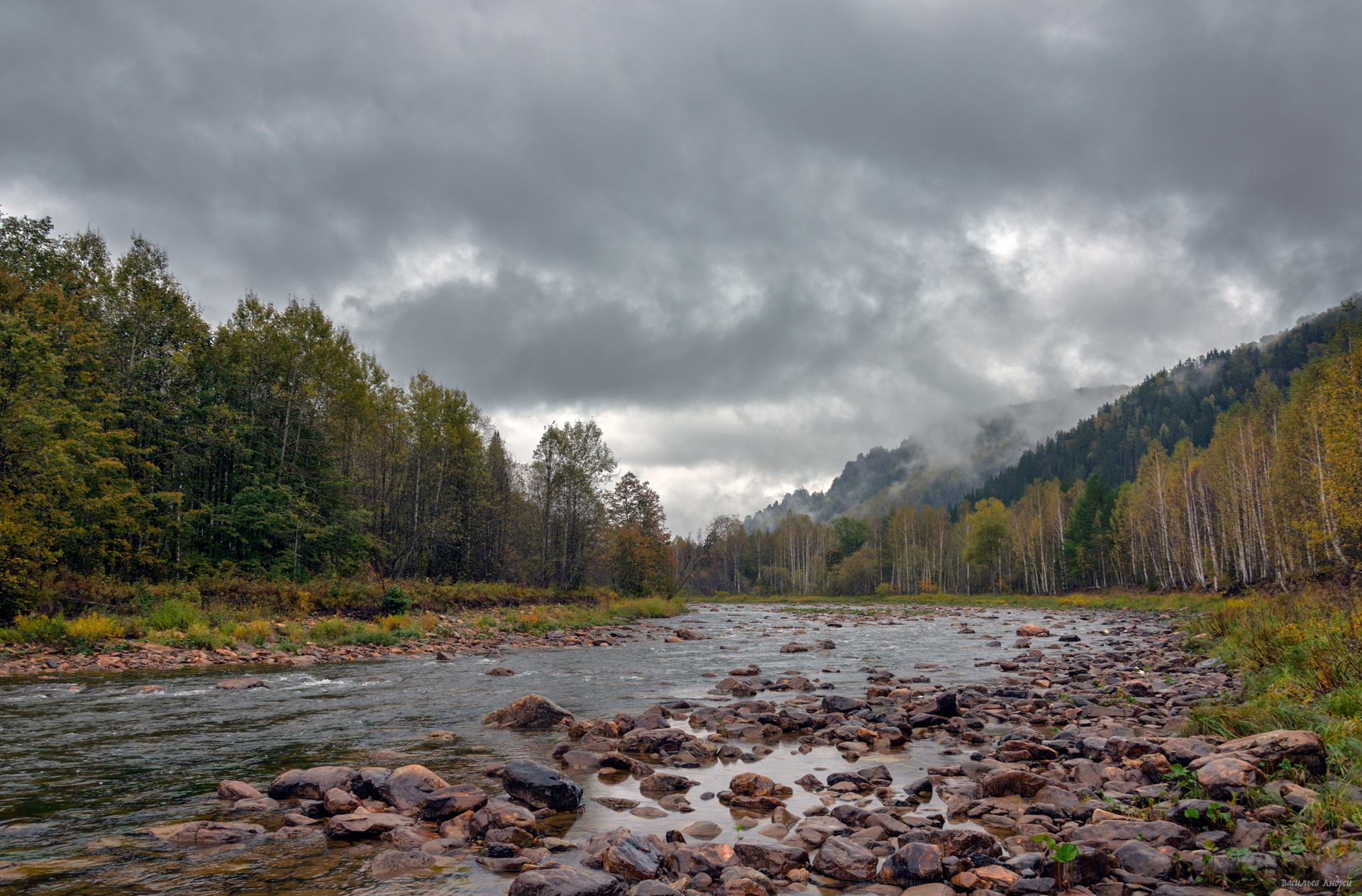 осень, природа, река малый инзер, башкортостан, Vasilyev Andrey