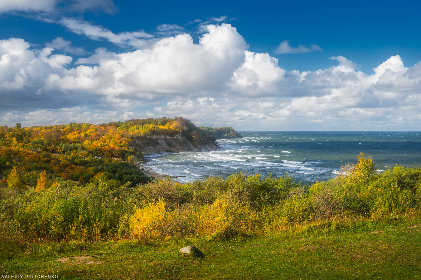 балтийское море, пейзаж, природа, осень, seascape, nature, landscape, autumn, Валерий Притченко