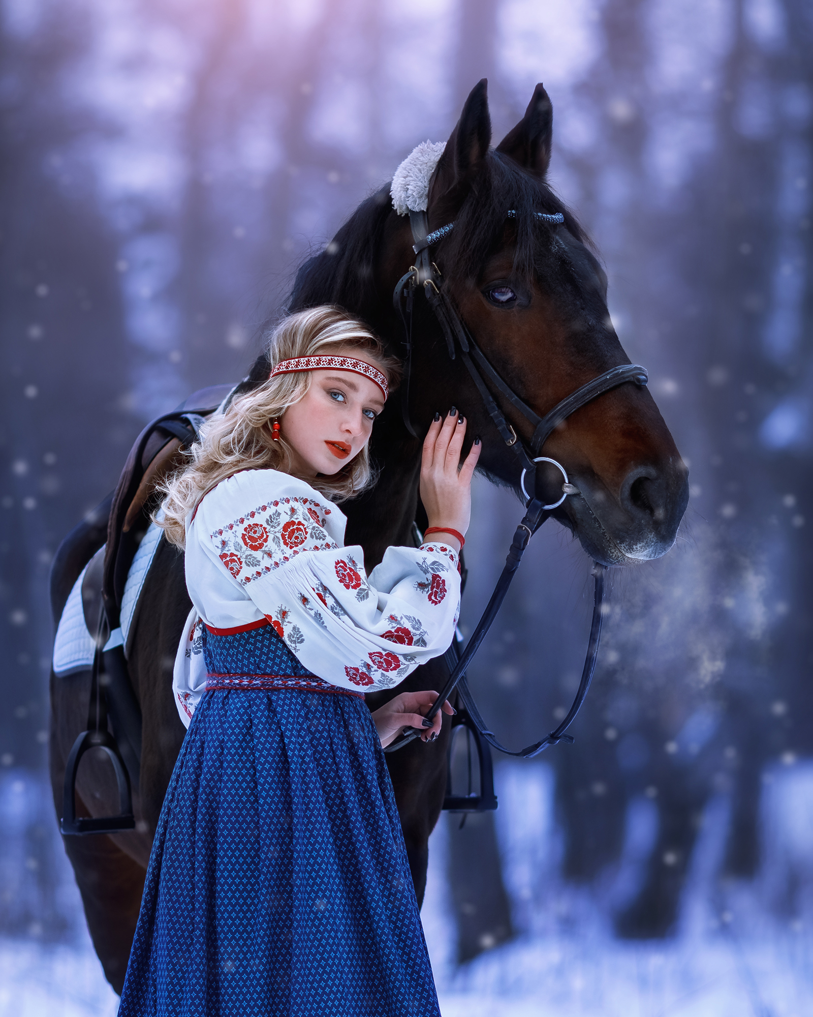 portrait, woman, canon, девушка, портрет, женский портрет, лошади, художественная фотография, Надя Бикетская