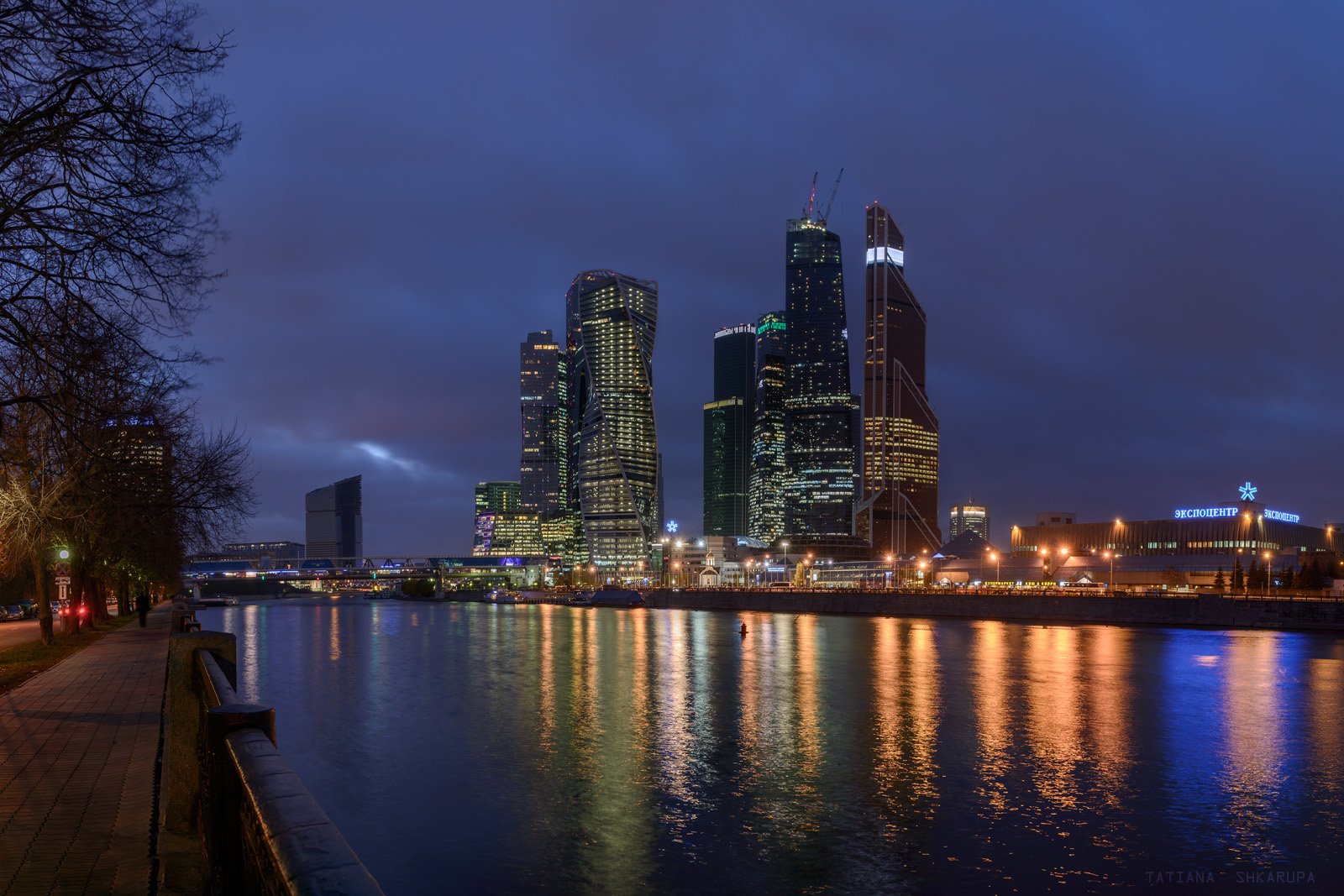 Reflection, Москва-сити, Отражения, Татьяна Шкарупа