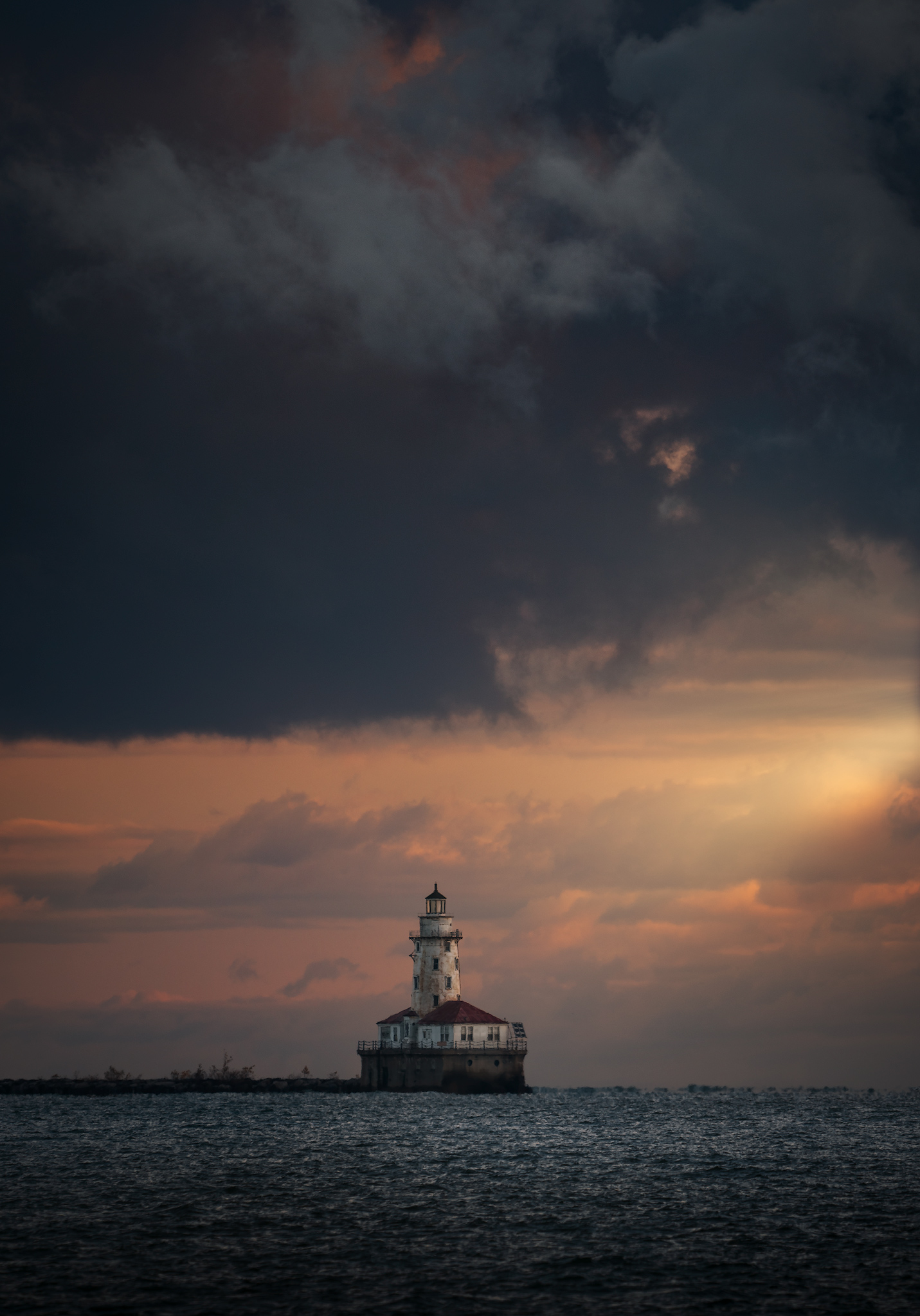 Chicago Harbor Lighthouse, Daut Remo