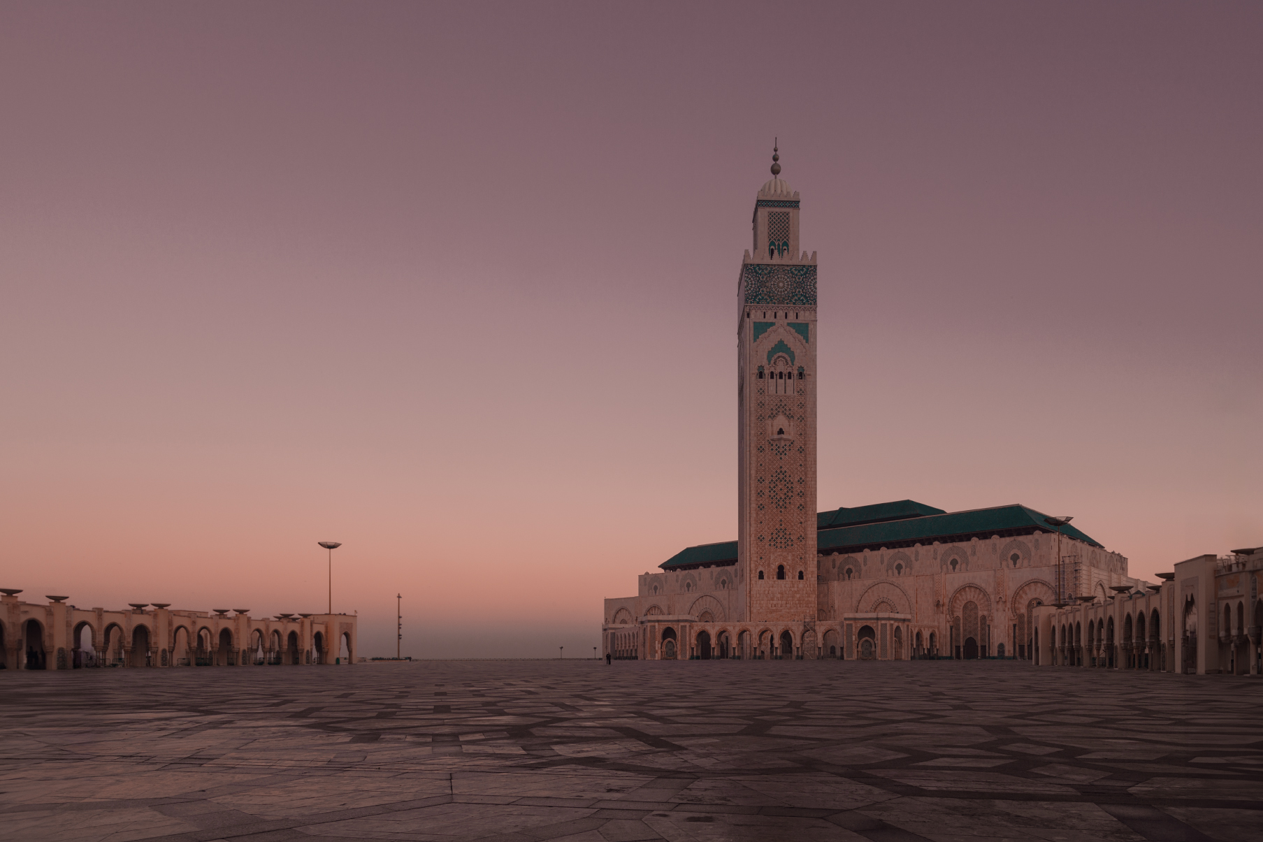 марокко касабланка мечетьхасана2 минарет утро африка рассвет, Шишкин Дмитрий
