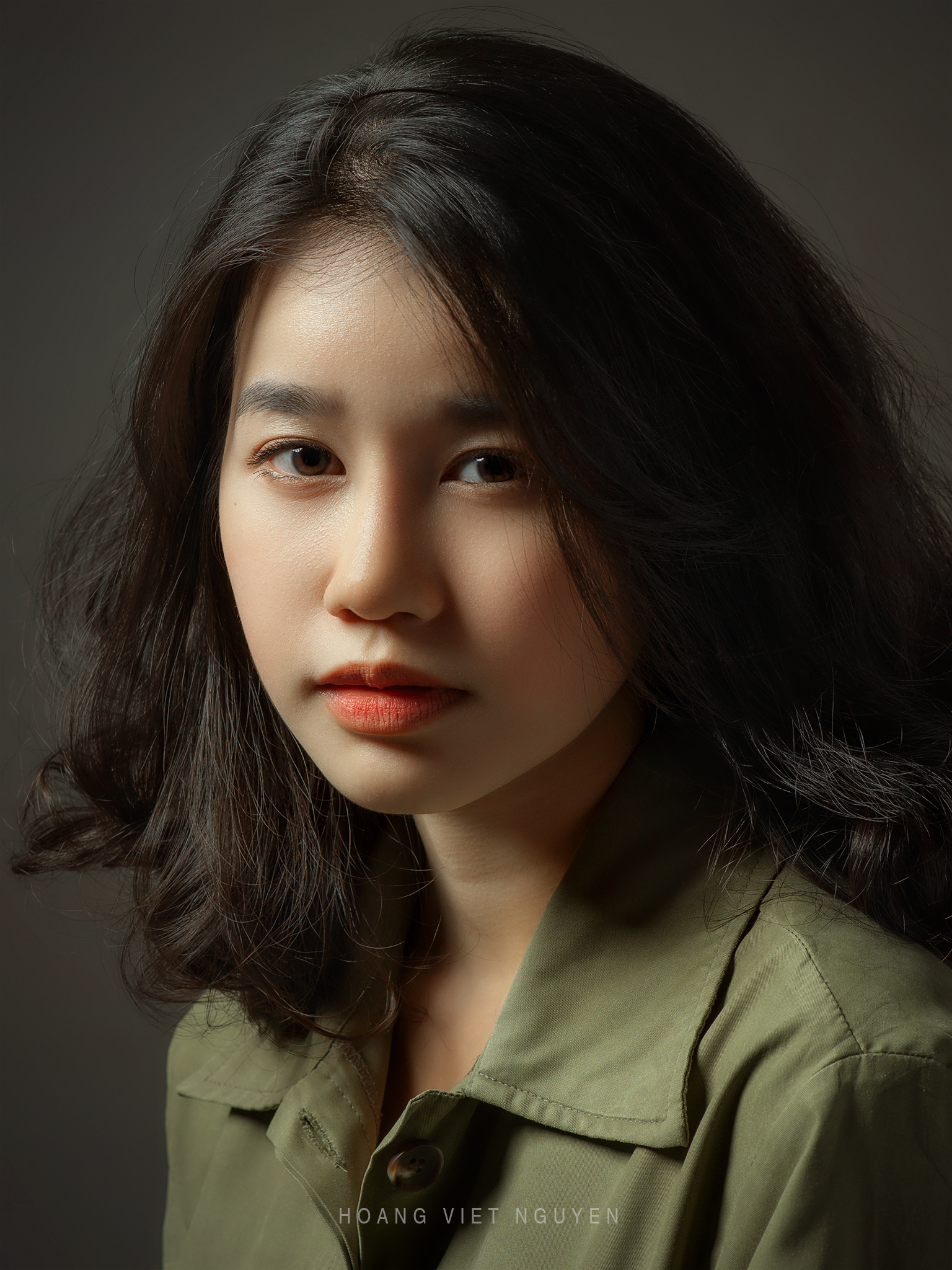 asian, vietnam, vietnamese, portrait, face, women, female, studio, eyes, Hoang Viet Nguyen