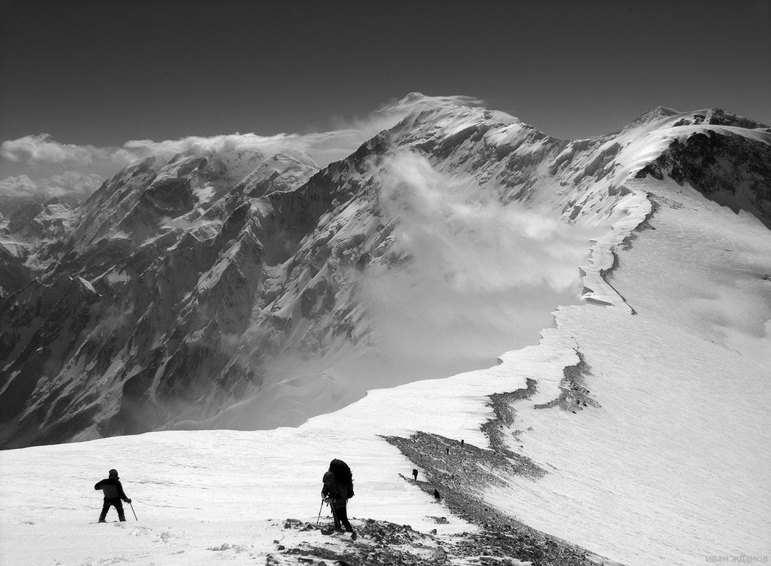 горы, памир, ледник, вершины, туризм, альпинизм, Иван Жданов