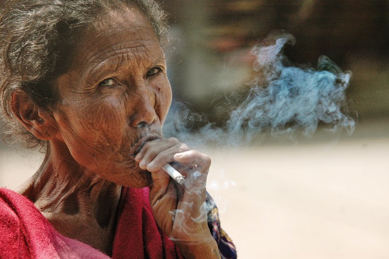 курить, женщина, сигарета, Валерий Кочергин