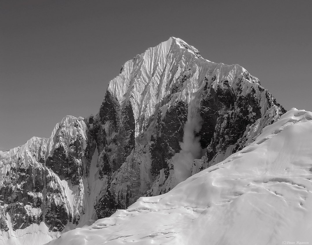 горы, памир, ледник, вершины, туризм, альпинизм, холодная стена, 5950, Иван Жданов