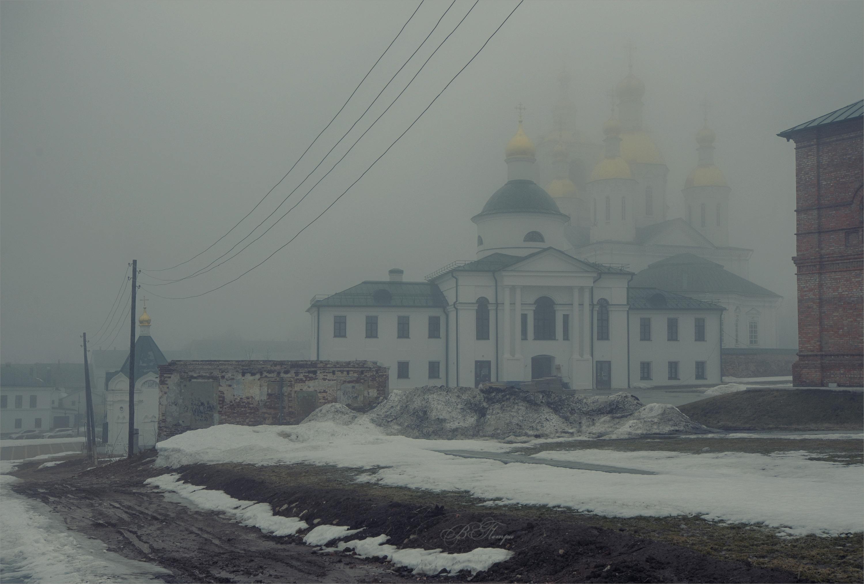 туман дорога храмы, Вера Петри