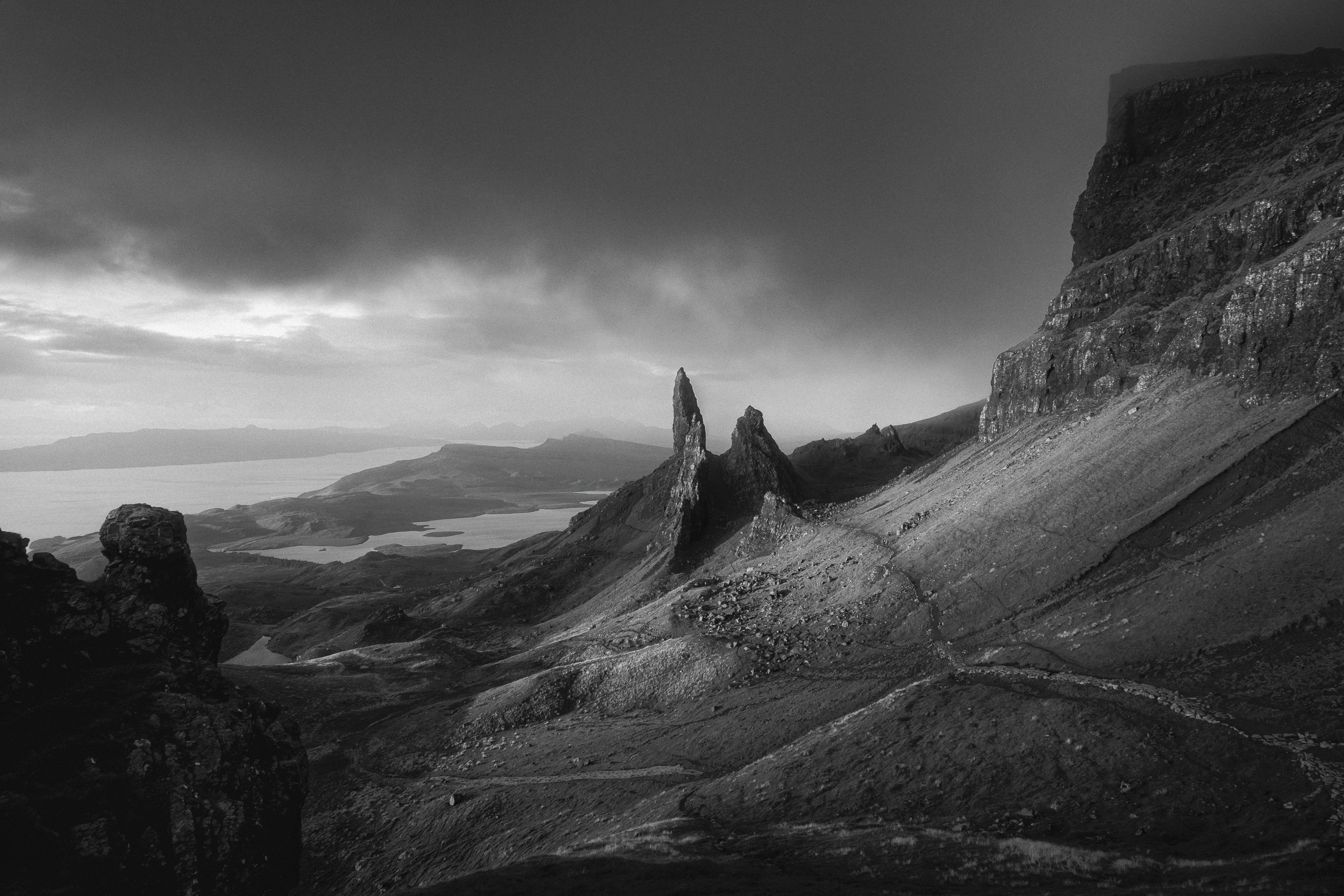 landscape Scotland black&white , Egor Baliasov