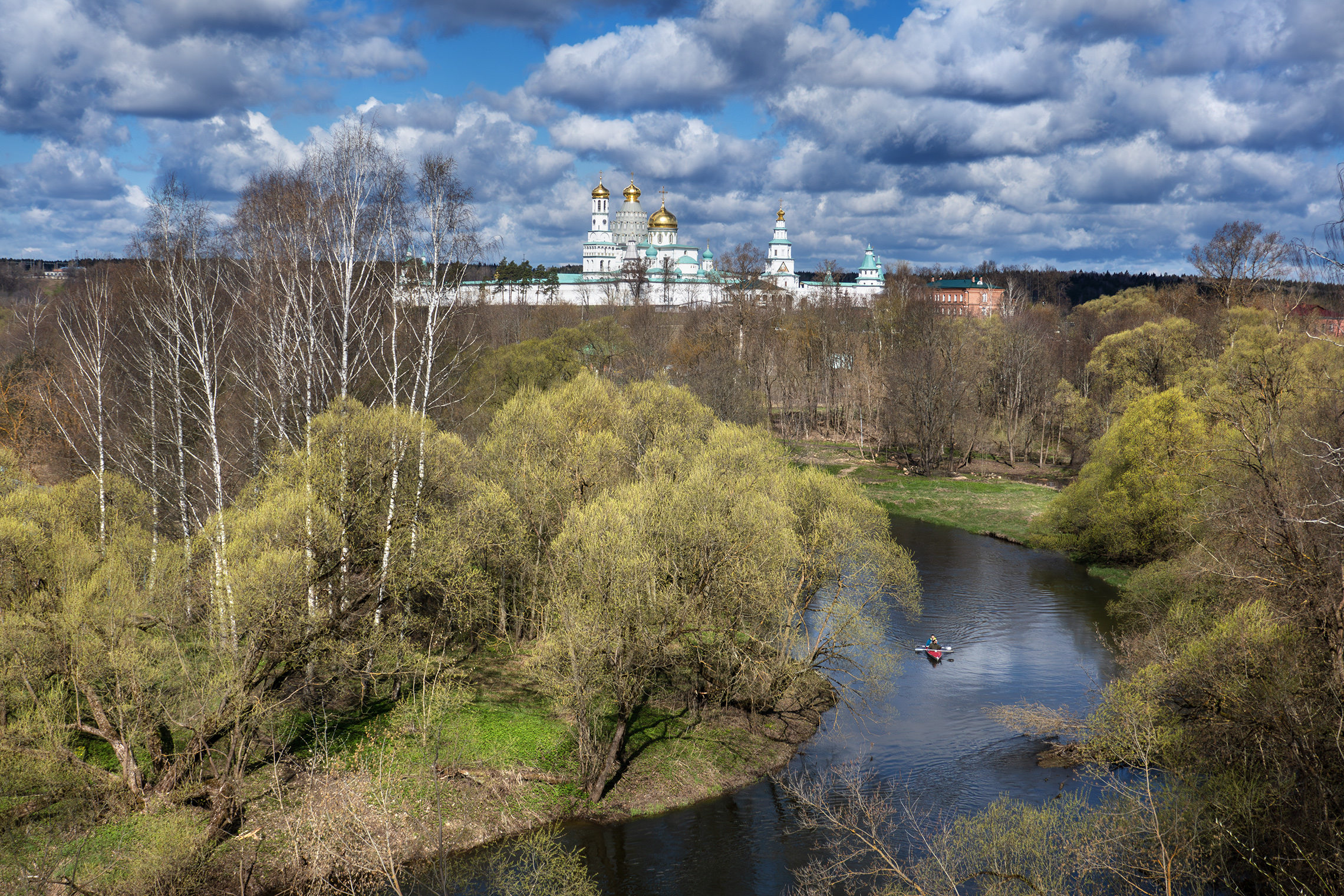 река истра, новый иерусалим, весна, Медведев Александр