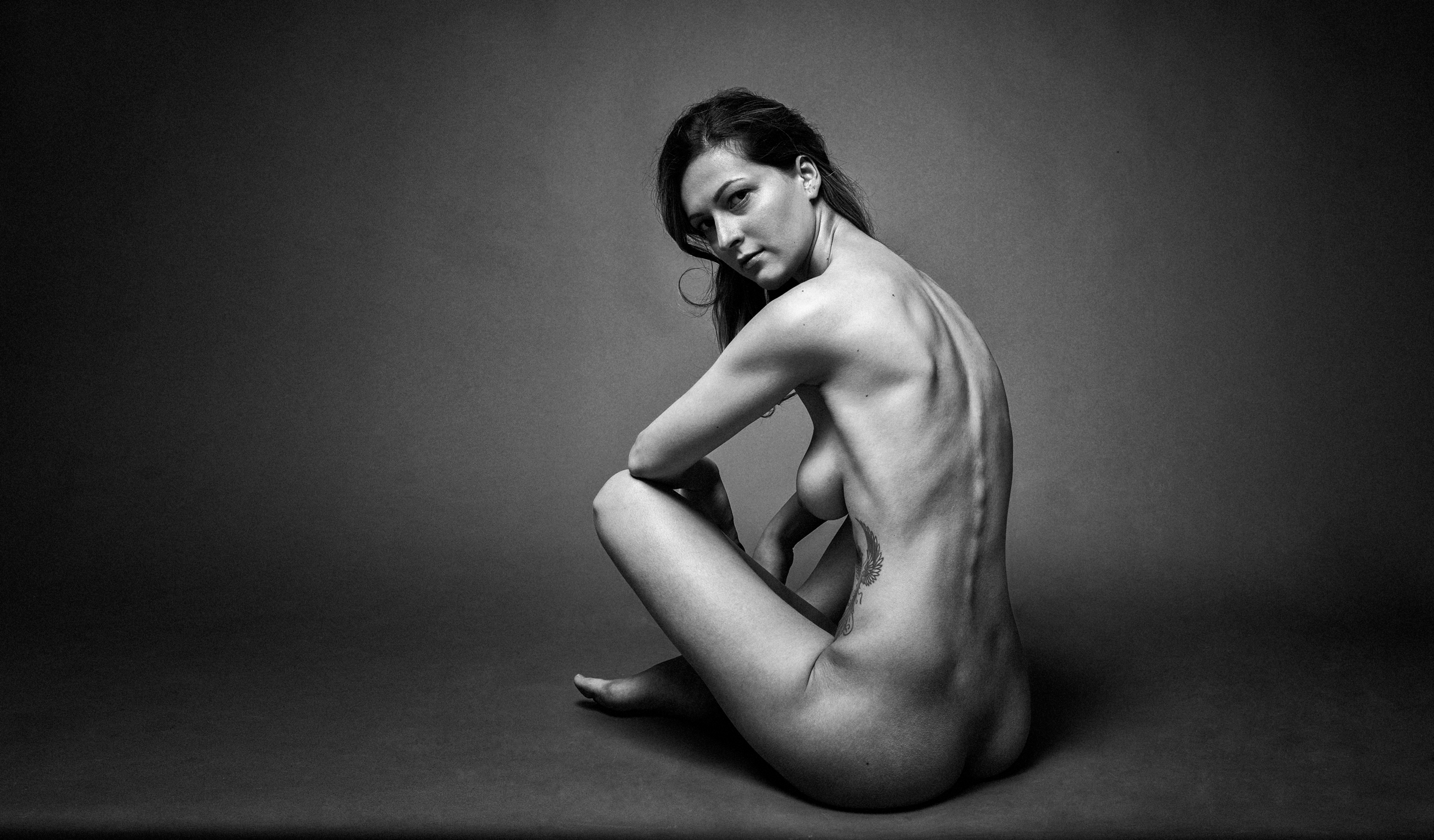 nude model art erotic glamour portrait, Dizel Sergey