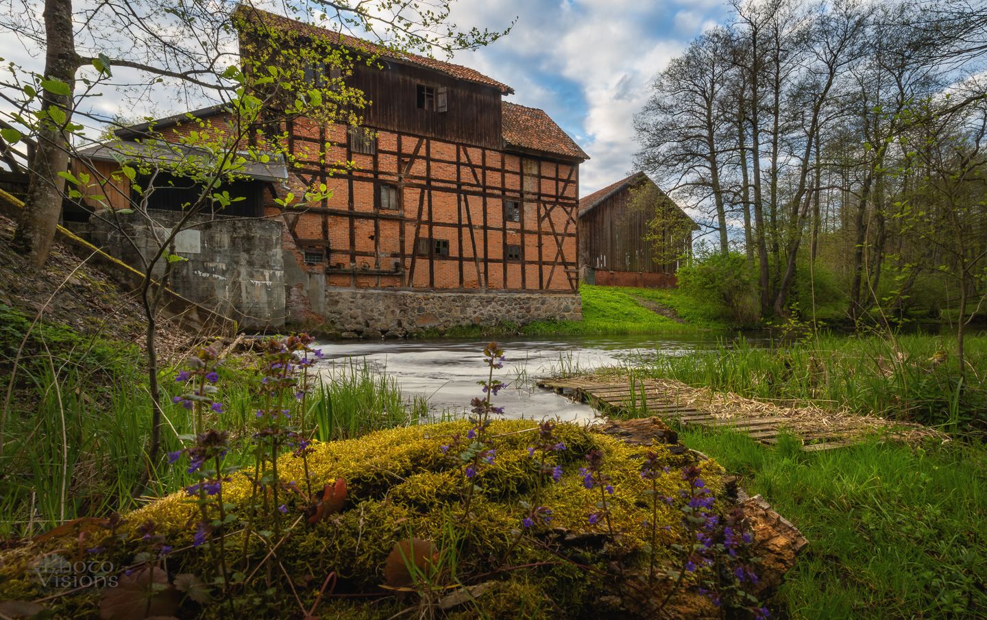 water mill,architecture,river,water,landscape,forest,spring,springtime,, Photo Visions